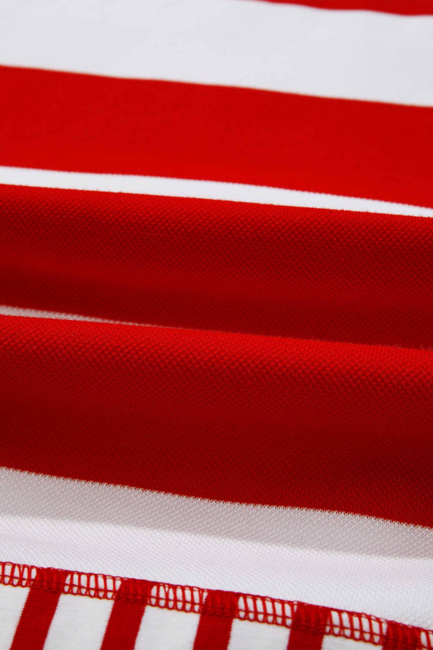 Sequin Bow Patriotic Half Sleeve Top – Red Stripe