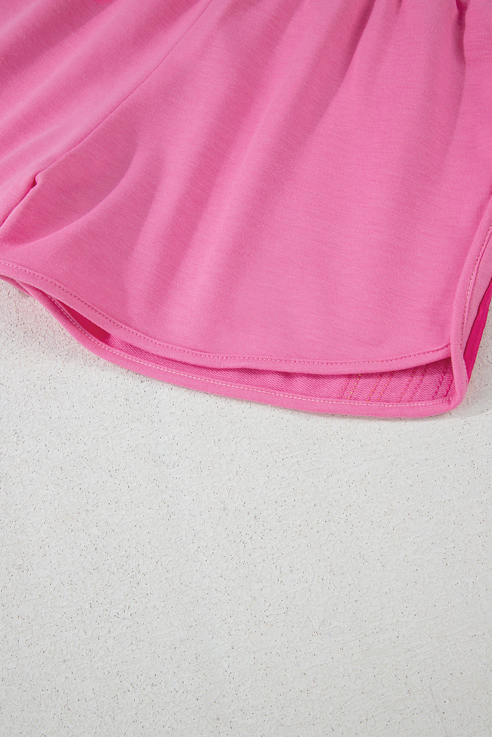 Bonbon Colour Block Stripes Elastic High Waist Active Shorts eAura