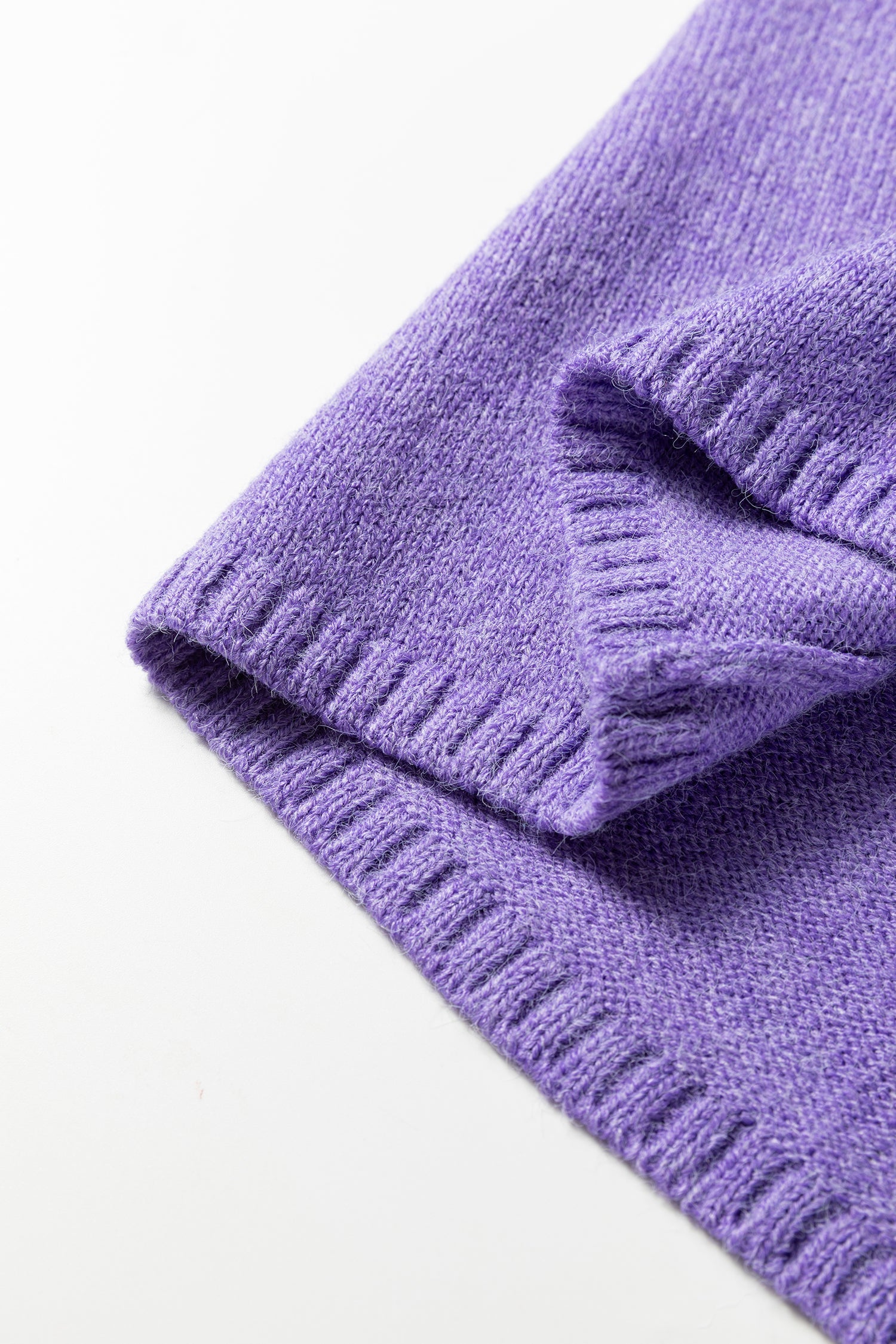 Knit Button Drop Shoulder Sweater Cardigan - eAura