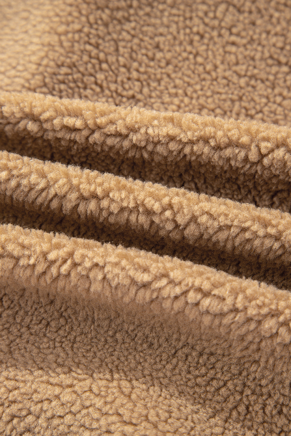 Plush Corduroy Edge Patchwork Jacket with Big Pockets - eAura