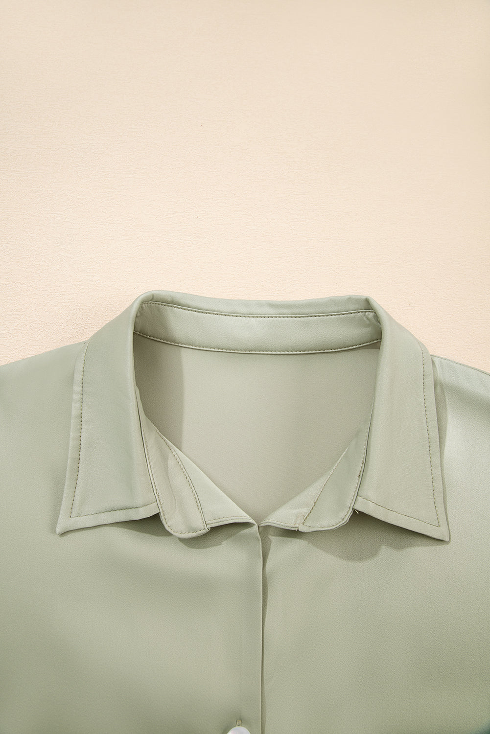 Buttoned Collar Shift T-shirt Mini Dress eAura