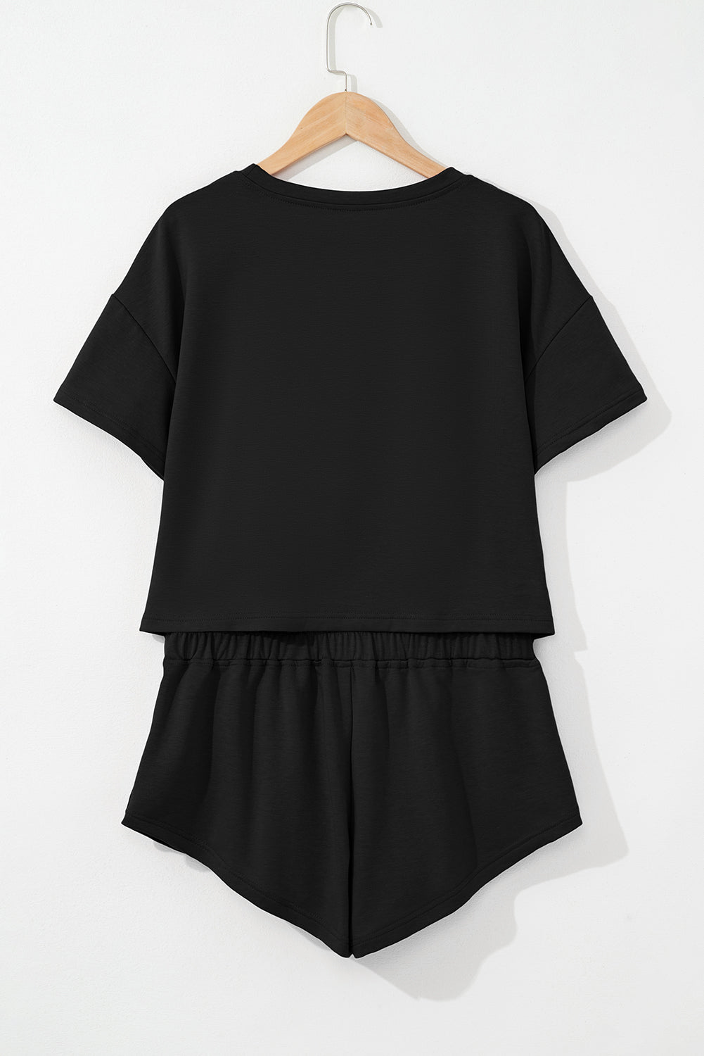 Cropped Tee and Ruffle High Waist Skort Co-oord eAura