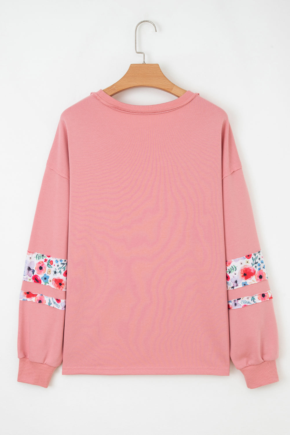 Floral Oversize Pullover Sweatshirt - eAura