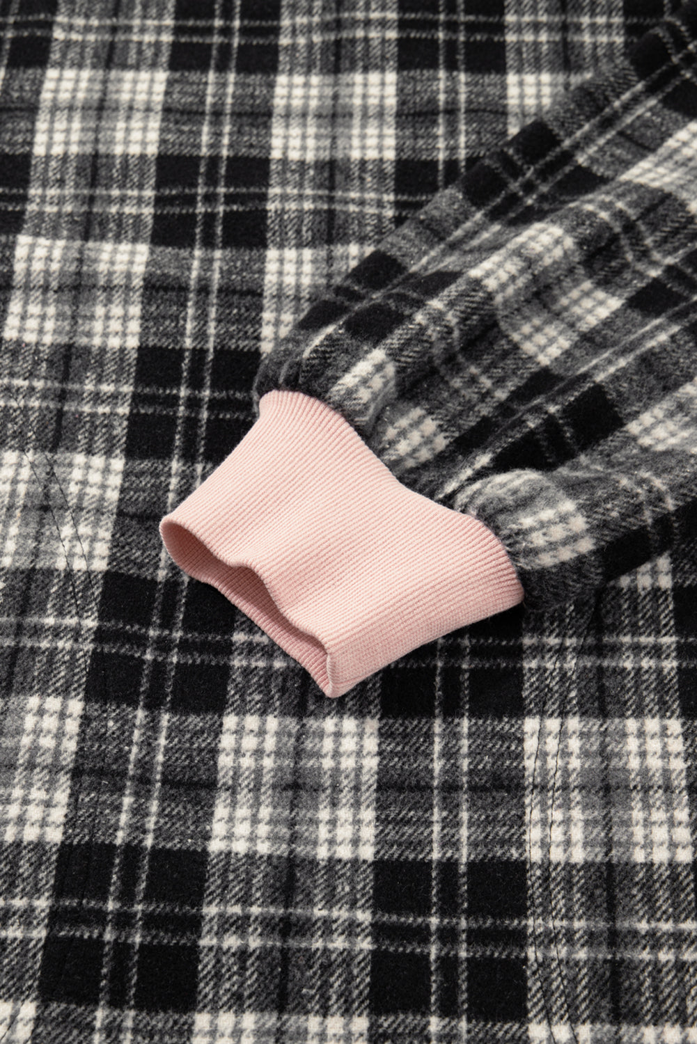 Polo Collar Zip up Contrast Trim Shift Long Sleeve Mini Dress - eAura