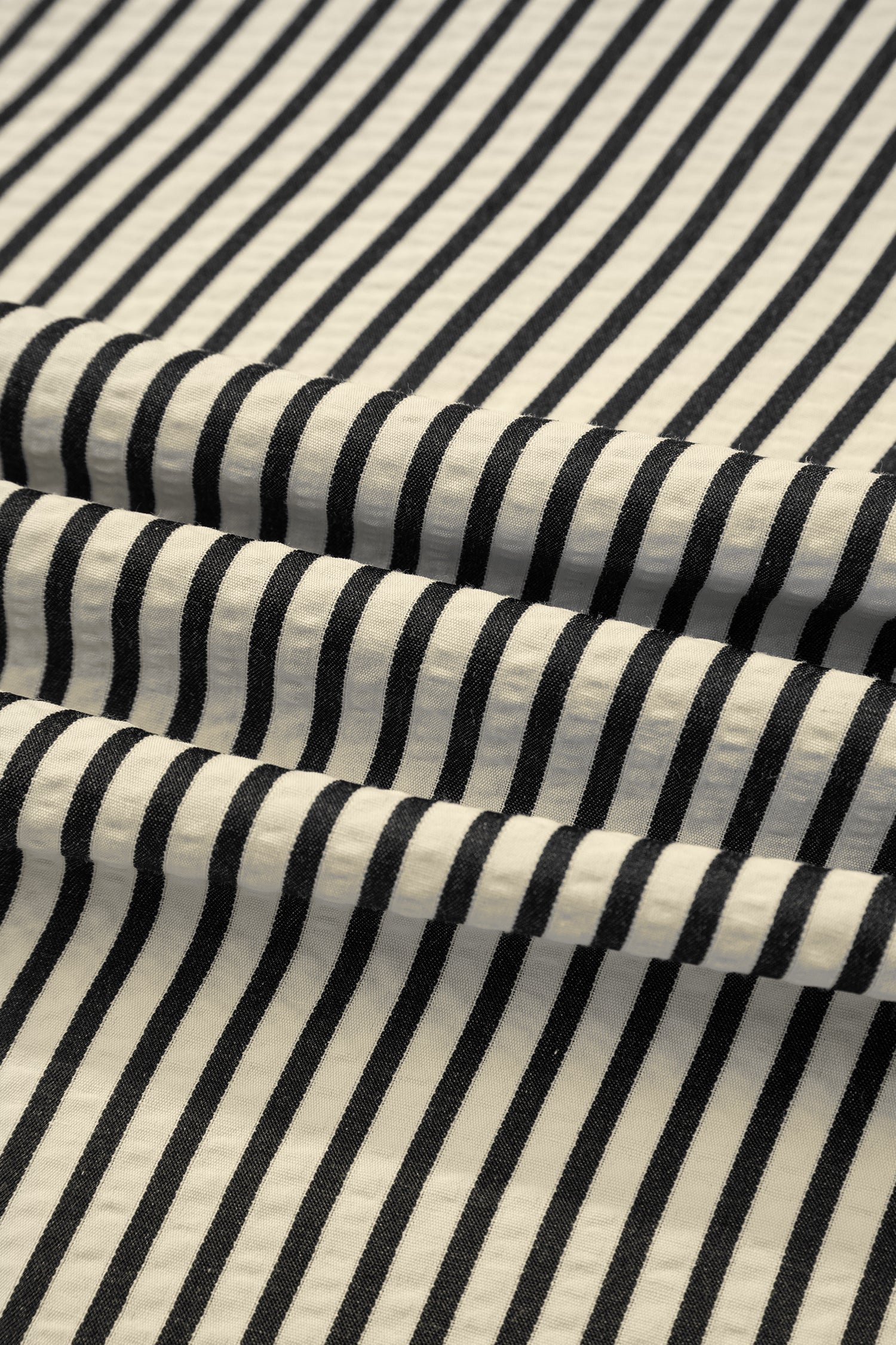 Striped V-Neck Zip Front Midi Dress - eAura