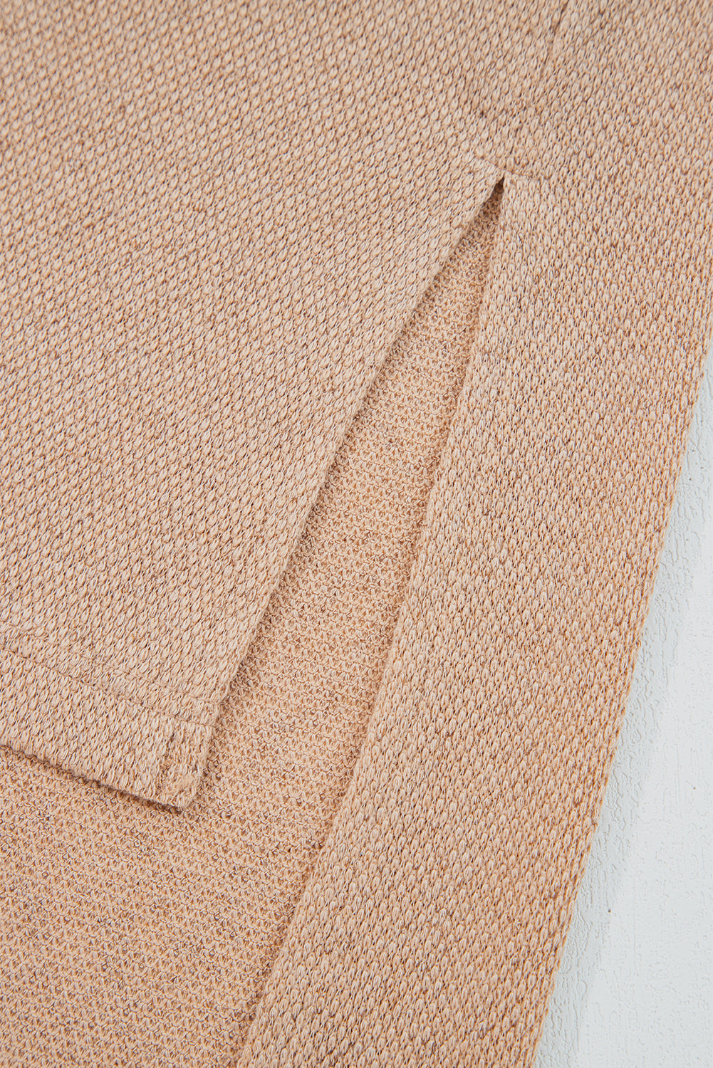 Plus Size Drop Shoulder Knit Tunic Top
