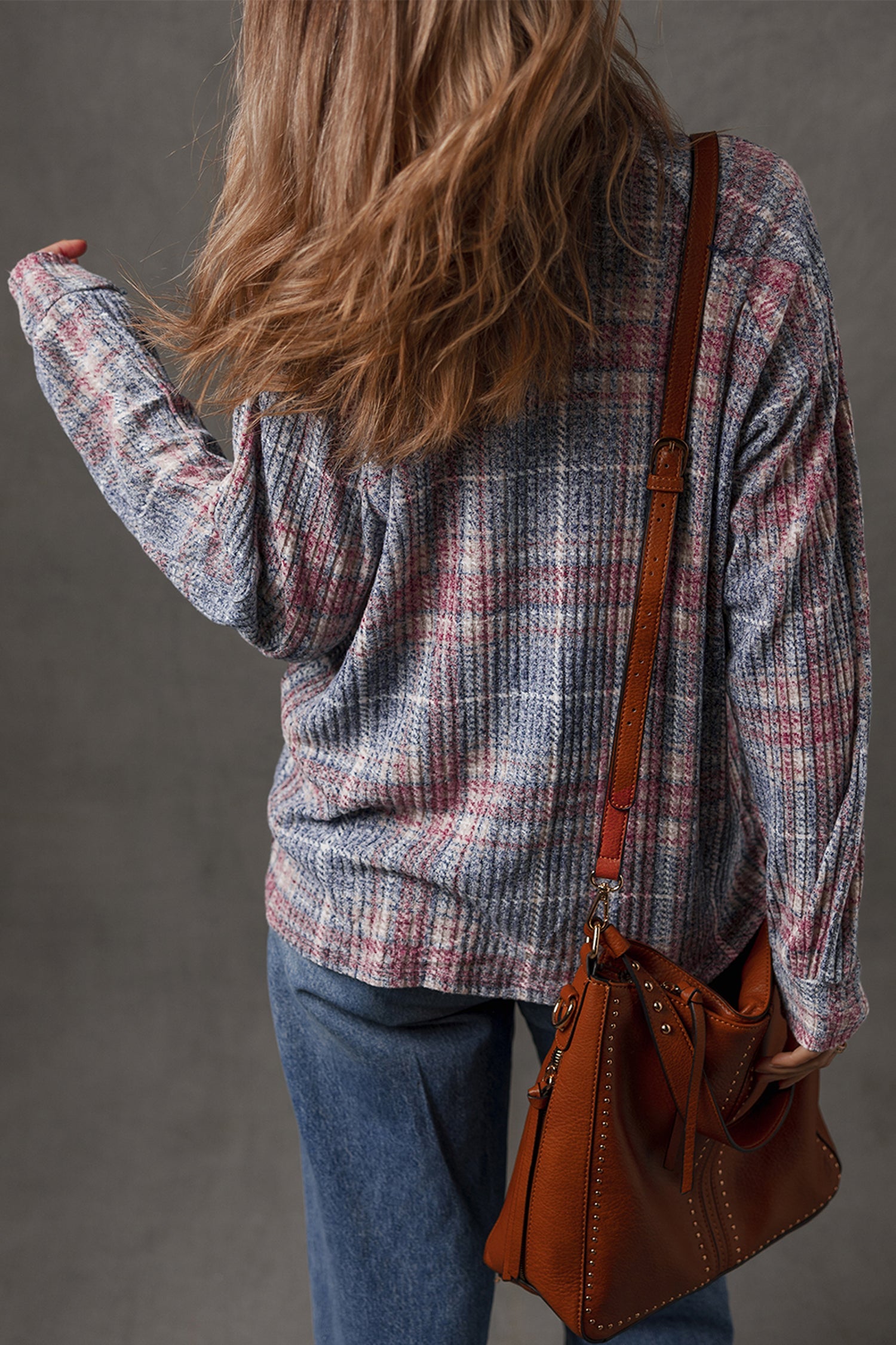 Multicolour Plaid Textured Chest Pocket Shirt - eAura