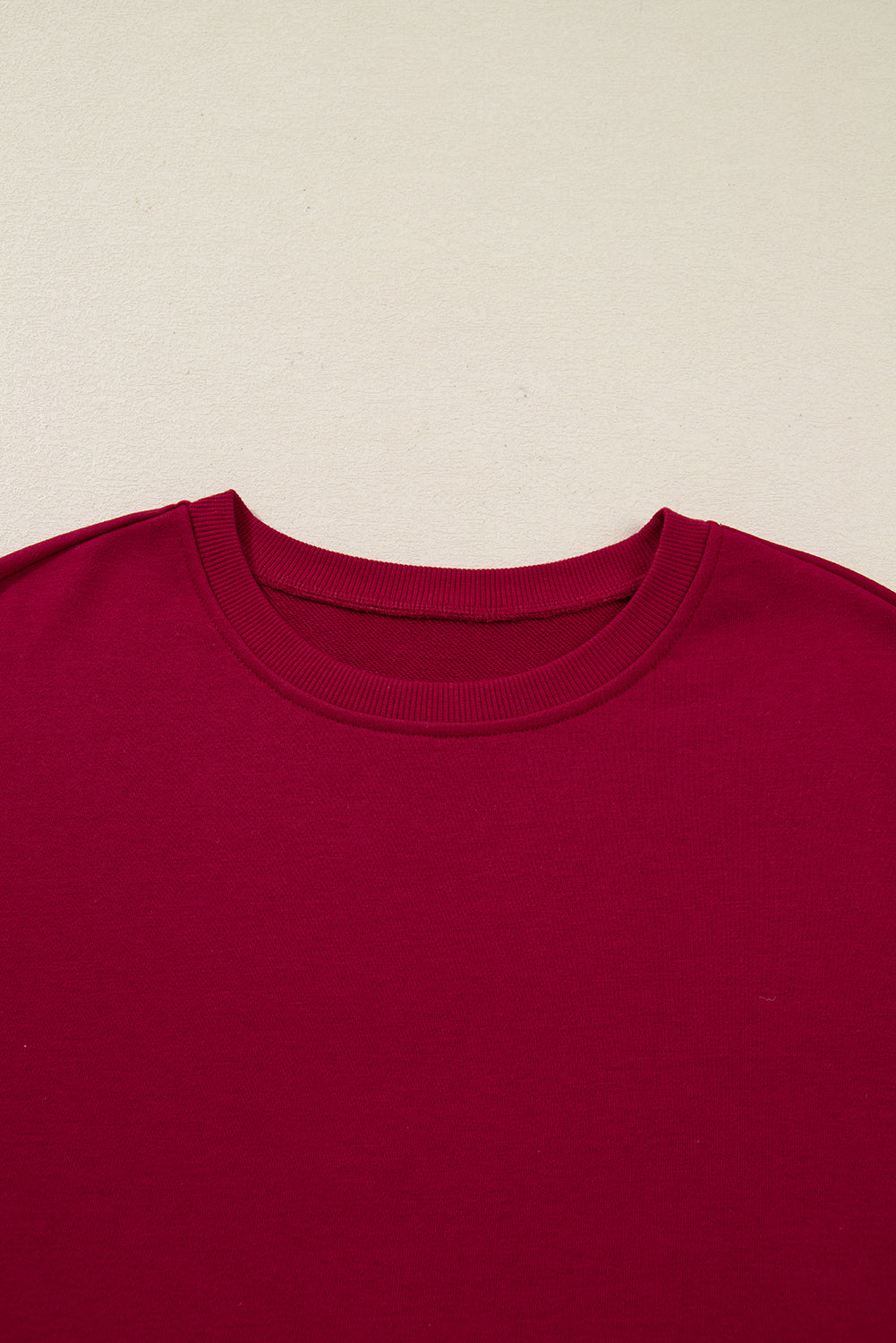 Contrast Striped Bow Detail Drop Shoulder Sweatshirt Dress with Pockets - eAura