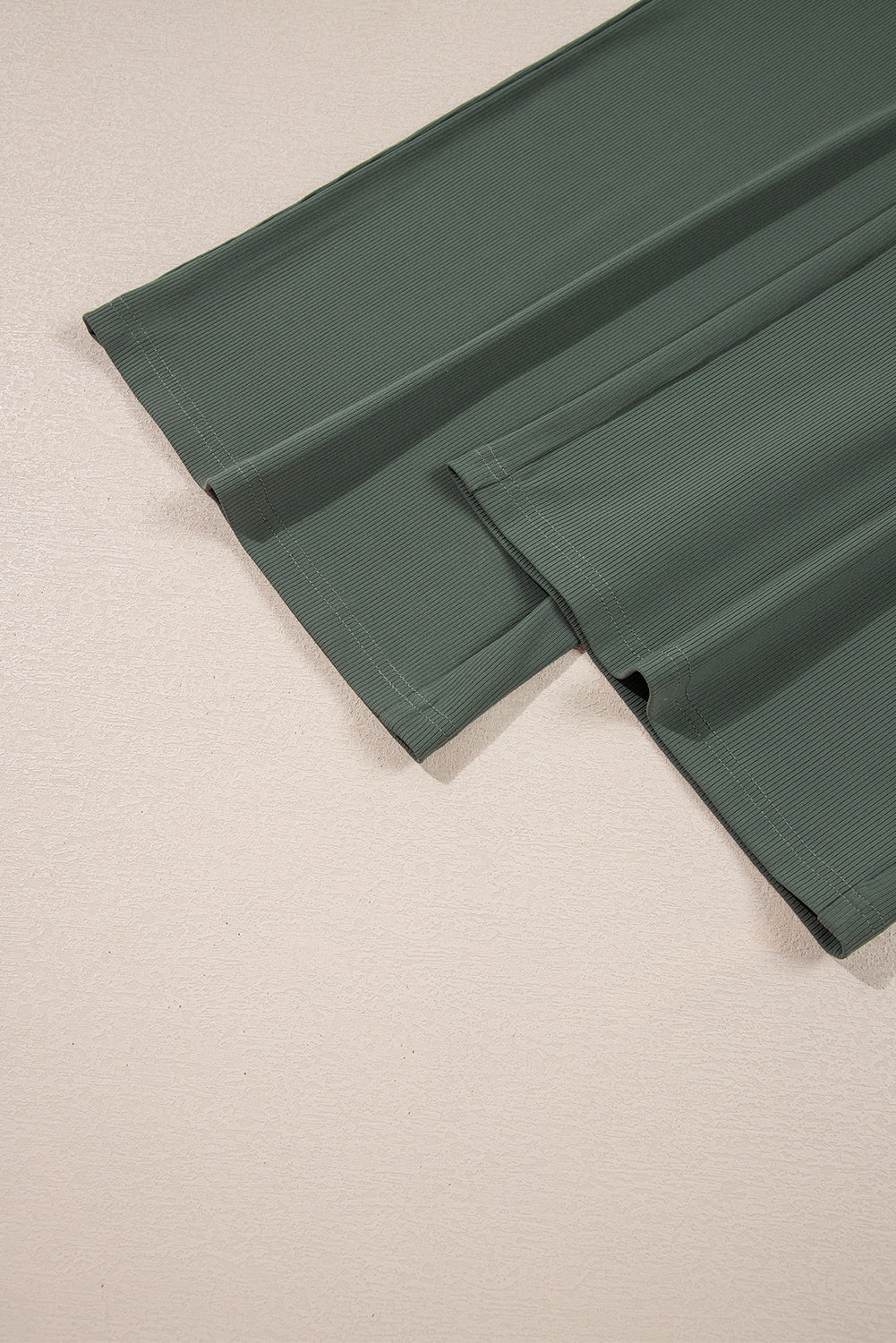 Vineyard Green Buttoned Drawstring Waist Sleeveless Wide Leg Jumpsuit eAura