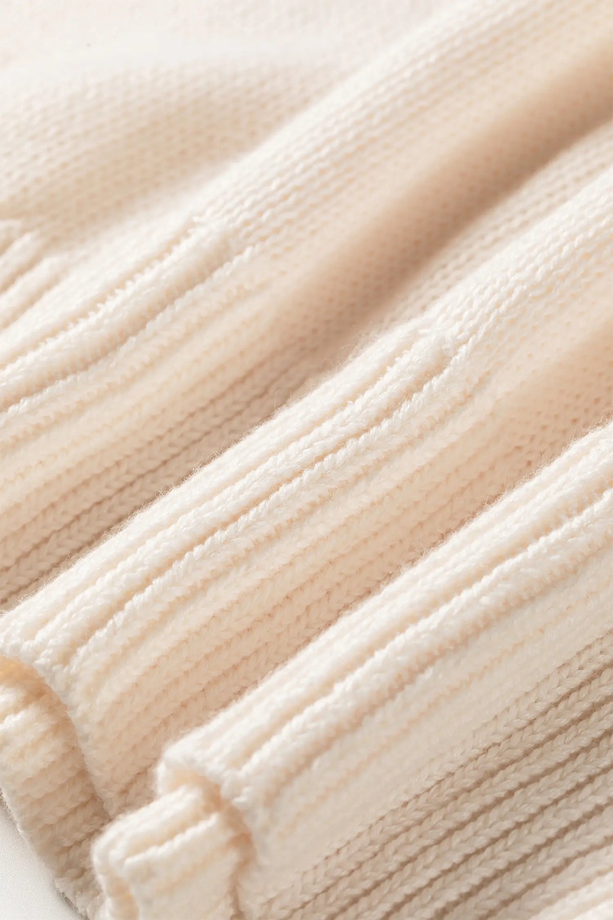 Go Team Football Drop Shoulder Knit Top Sweater – Beige
