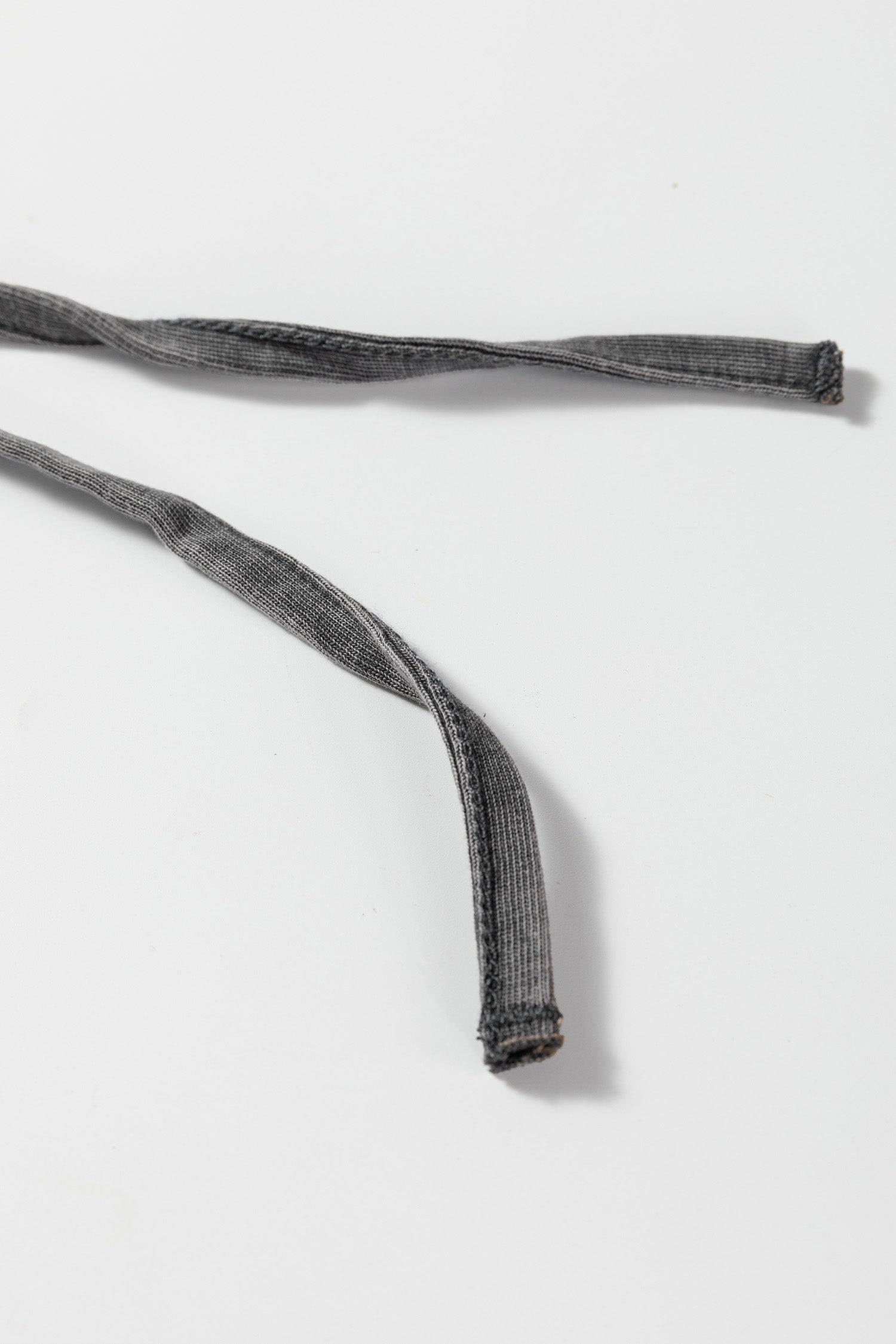 Mineral Wash High Waist Raw Hem Patched Trousers - eAura