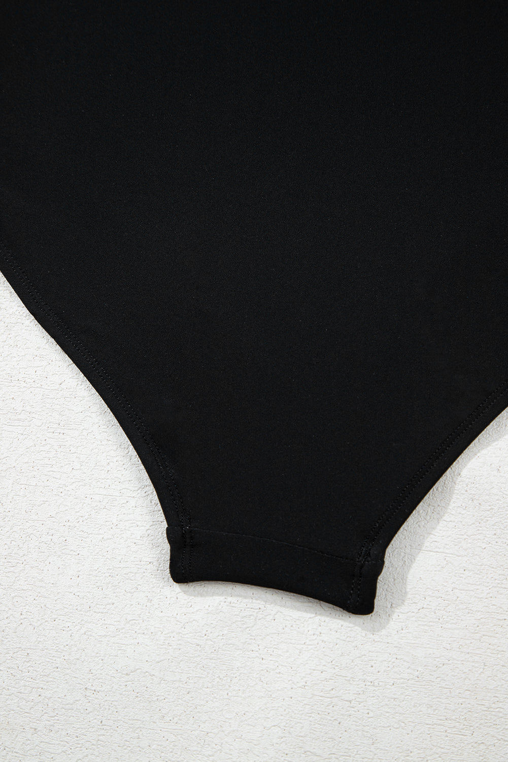 Black Sleeveless Strappy Halter Neck One Piece Swimsuit eAura