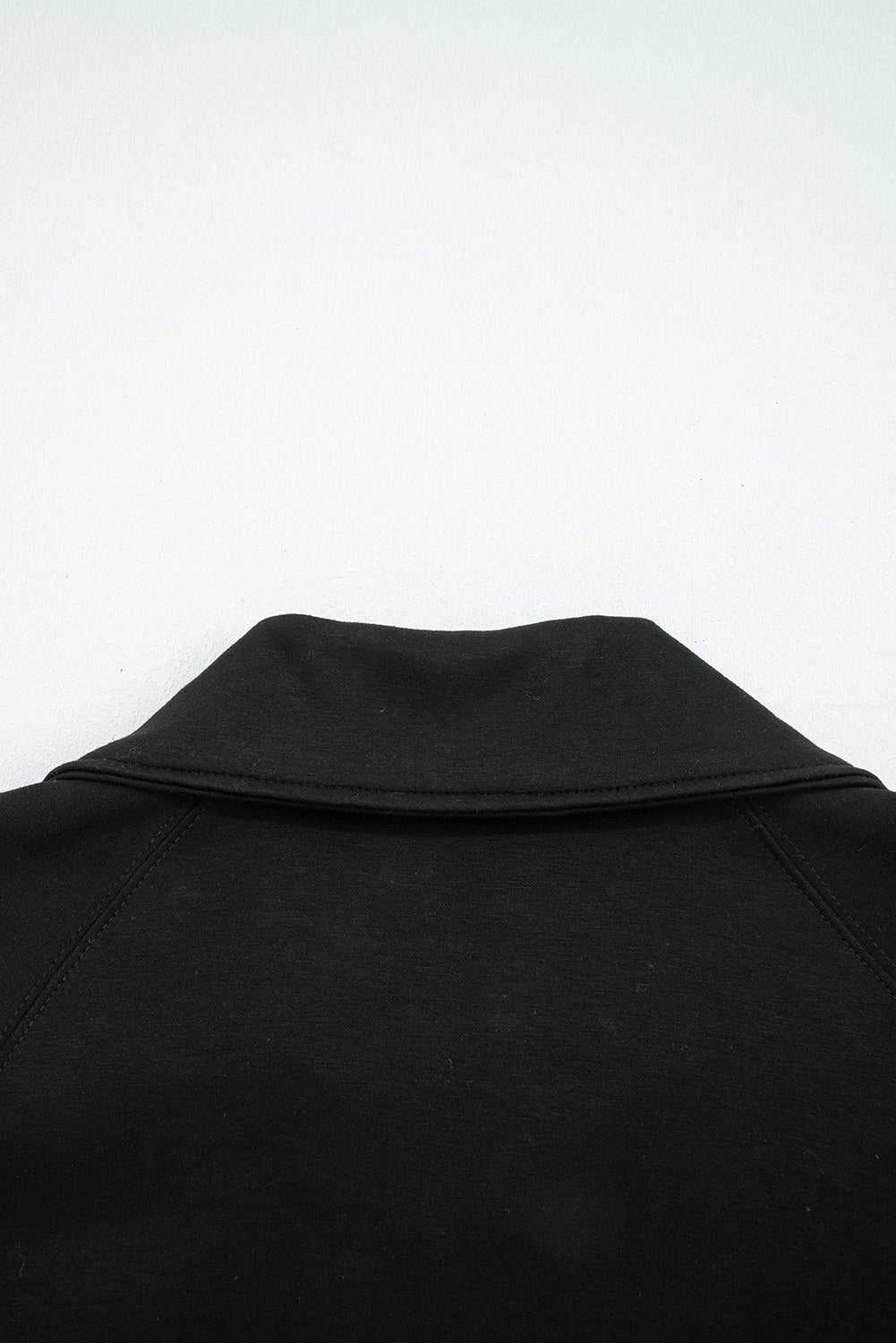 Zip Collar Long Sleeve Top and Drawstring Trousers Co-ord Set - eAura