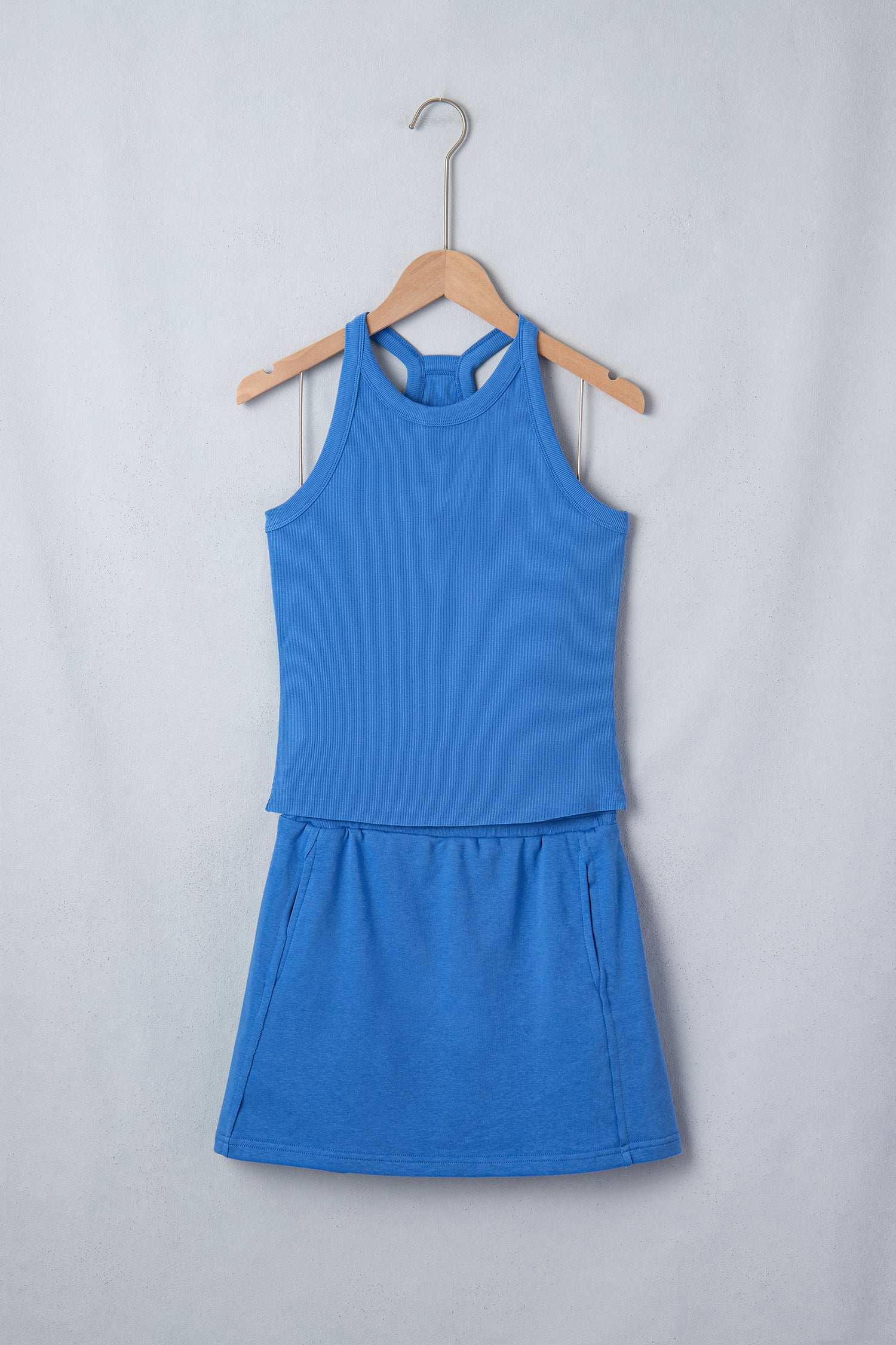 Cropped Tank Top & Mini Skort Co-ord Set