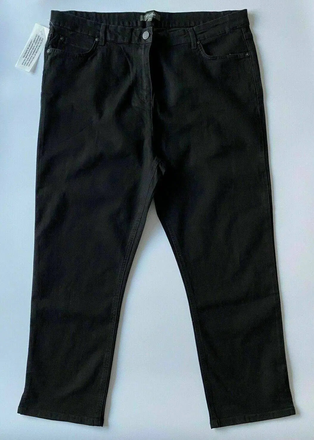 Studio Capri Jean Blue or Black 18, 20, 24 - BB Fashion Outlet