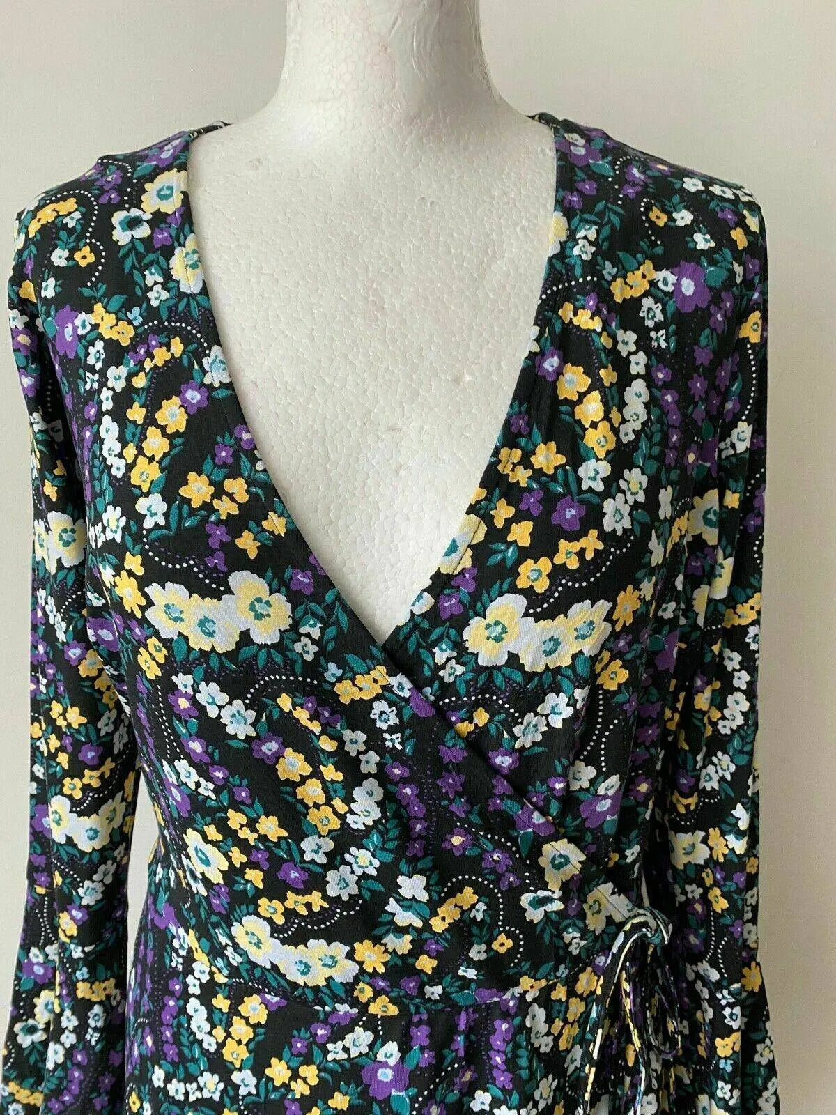 simply be Floral Wrap Dress Size 14 - BB Fashion Outlet