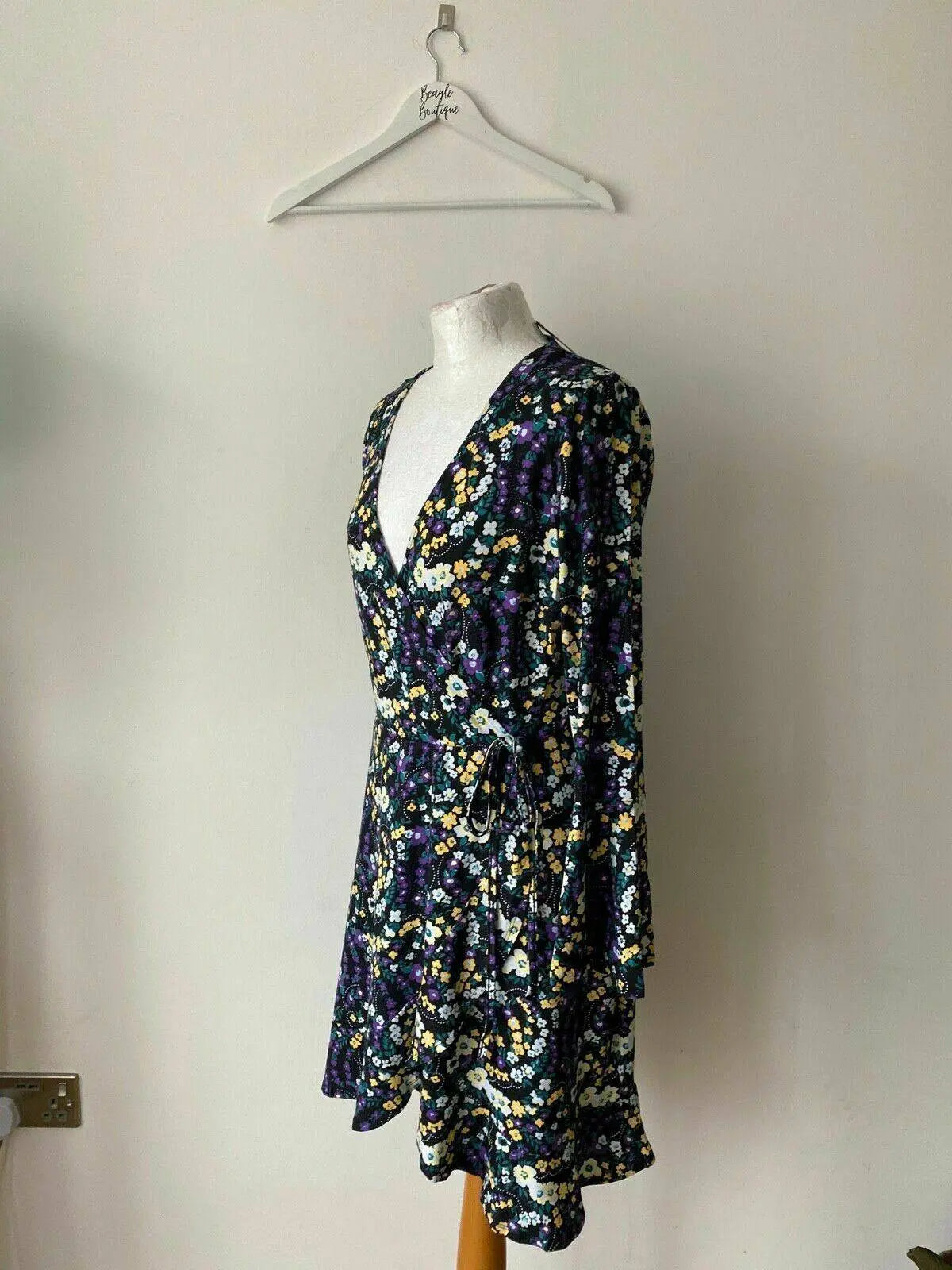 simply be Floral Wrap Dress Size 14 - BB Fashion Outlet