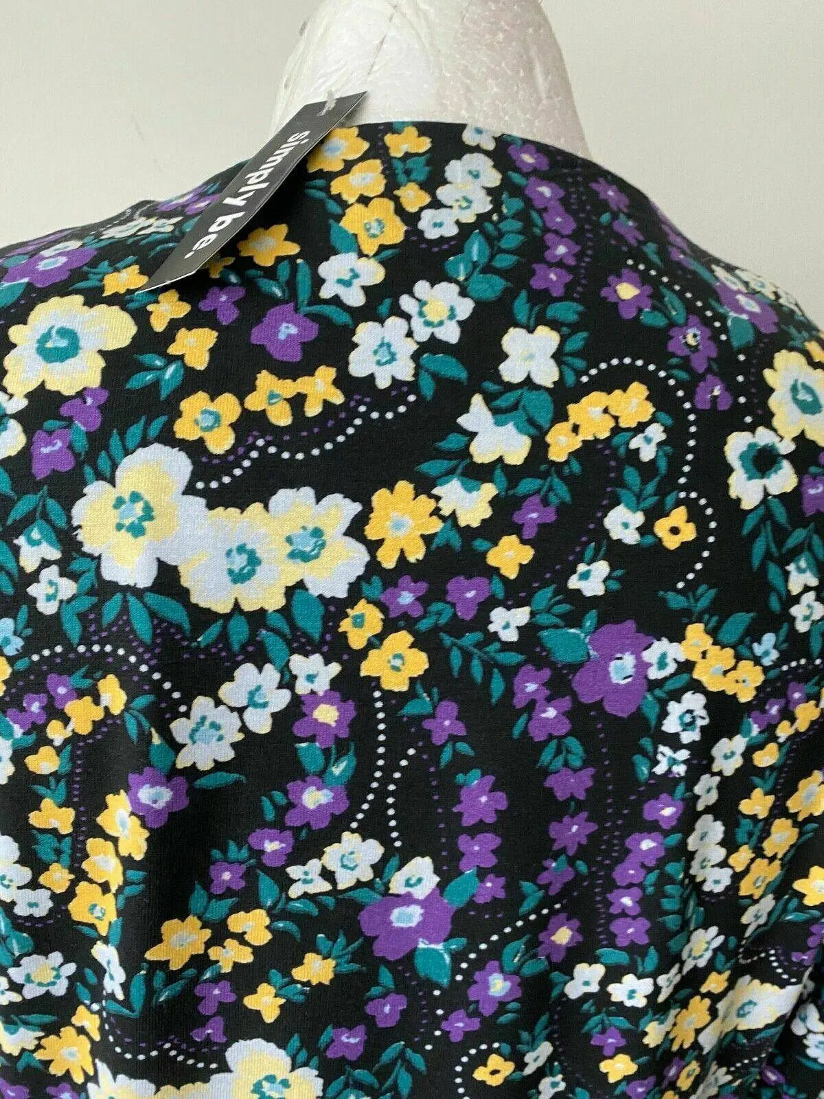 simply be Floral Wrap Dress Size 14 - BB Fashion Outlet