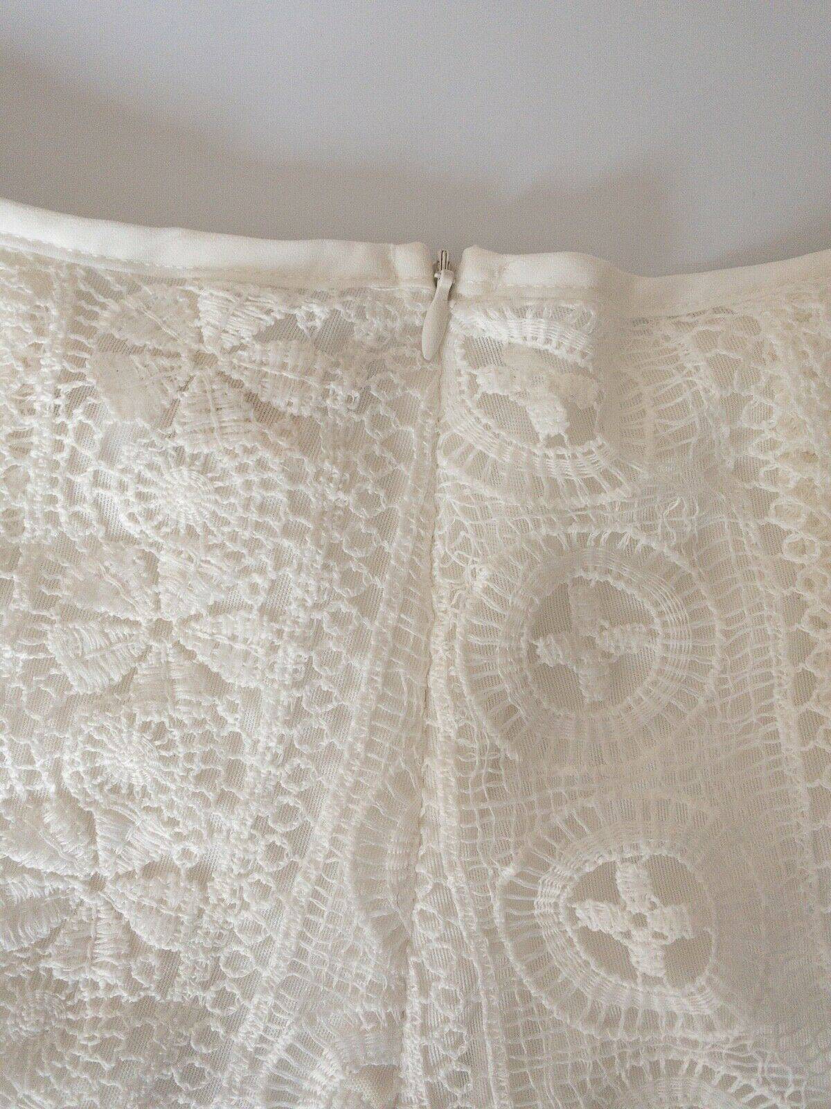 Umenda White Crochet Layered Shorts Sizes 8, 10 UK - BB Fashion Outlet
