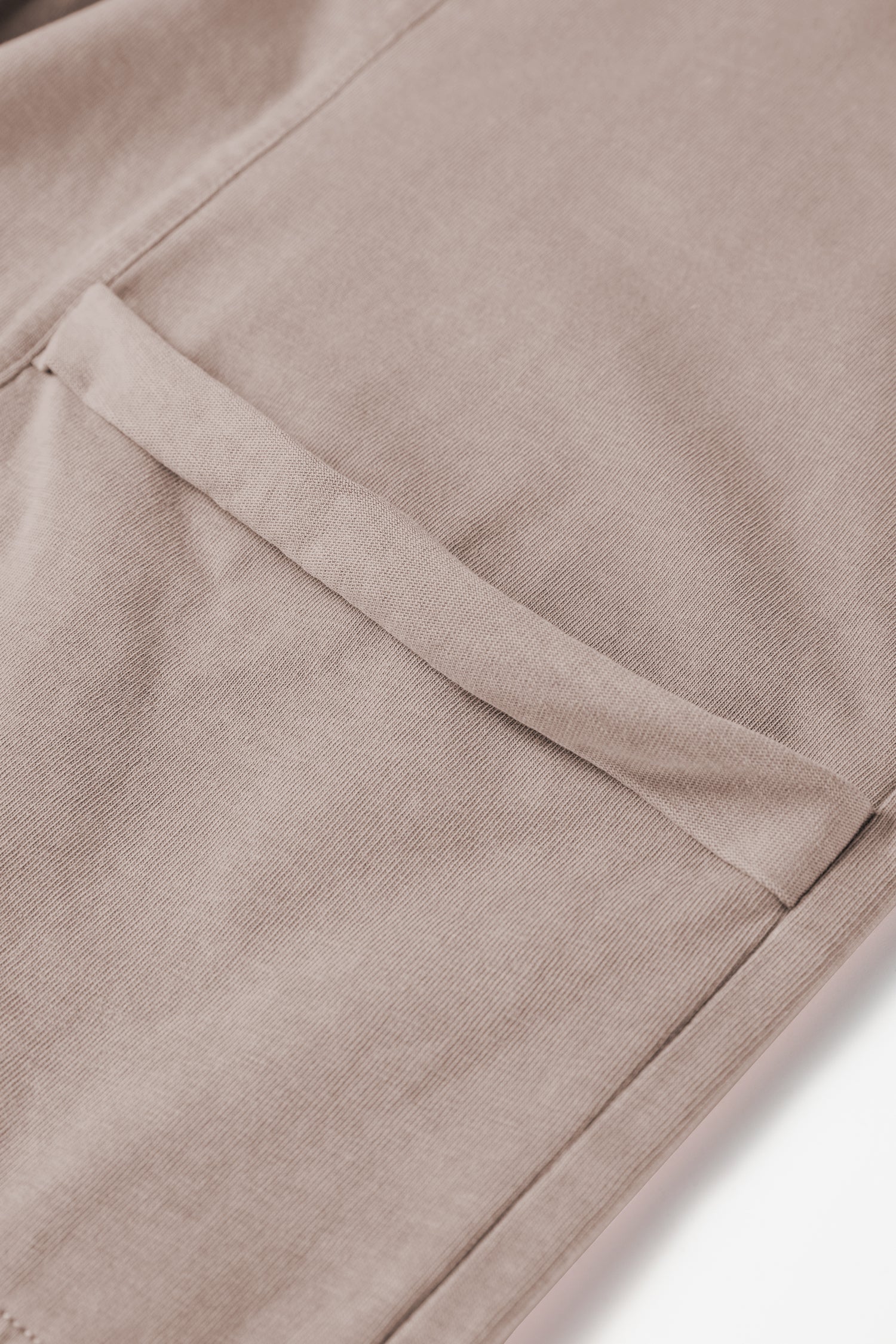 Mineral Wash Exposed Seam Drawstring High Waist Wide Leg Cargo Trousers - eAura