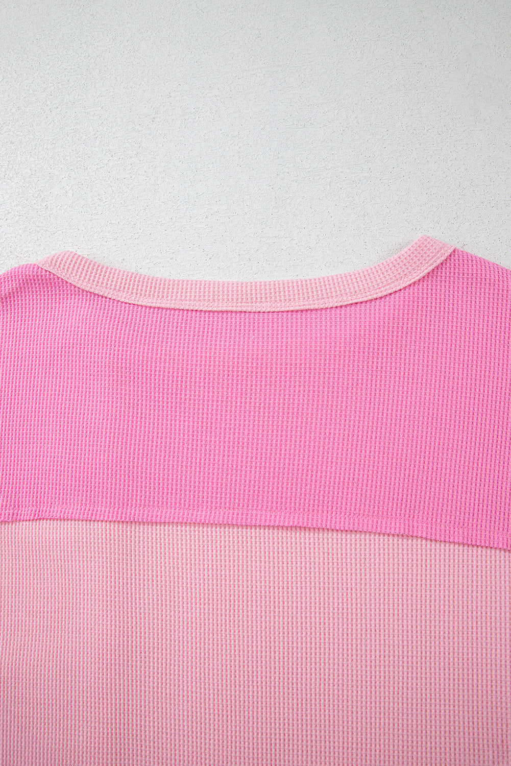 Pink Stripe Patchwork Colourblock Plus Size T Shirt BB Fashion Outlet
