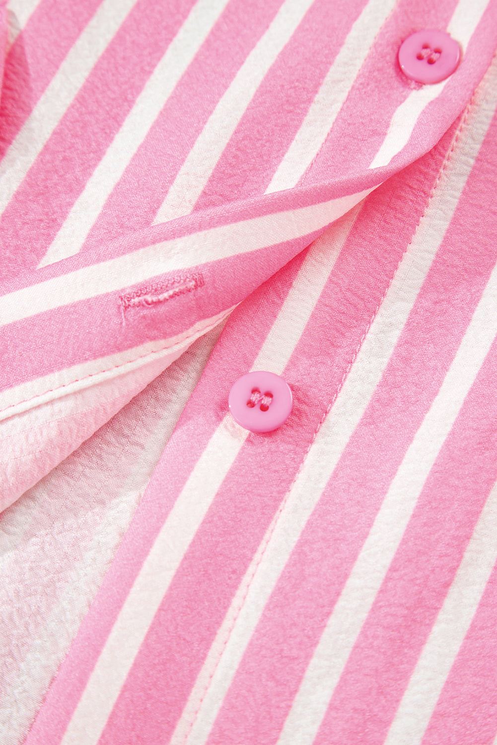 Pink Stripe Long Sleeve Top and Bottoms Pyjamas eAura