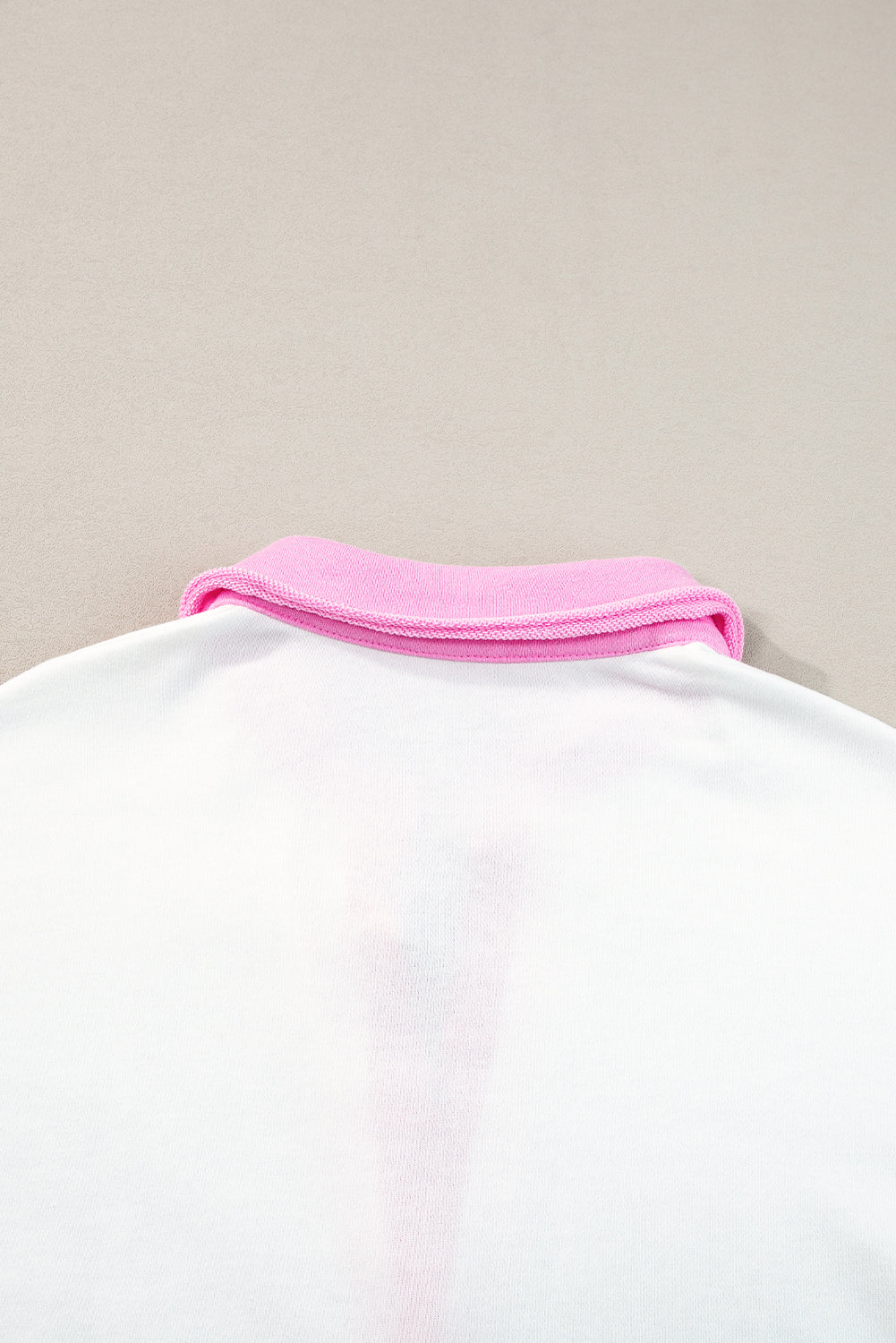 Pink Stripe Colourblock Patchwork Short Sleeve T Shirt Dress eAura