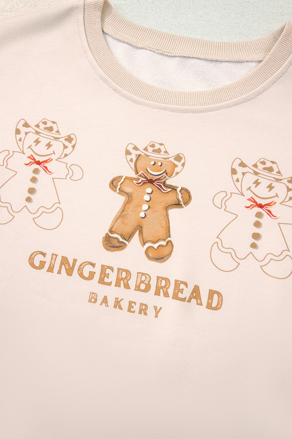 GINGERBREAD BAKERY Christmas Print 2pcs Pyjamas - eAura