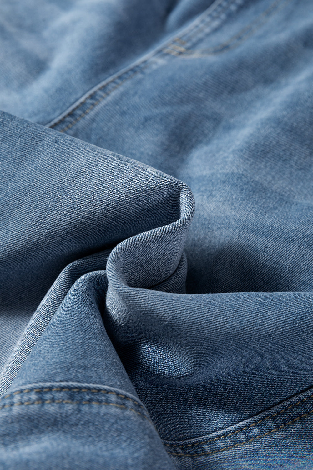 Adjustable Buckle Barrel Denim Dungarees Overalls - eAura