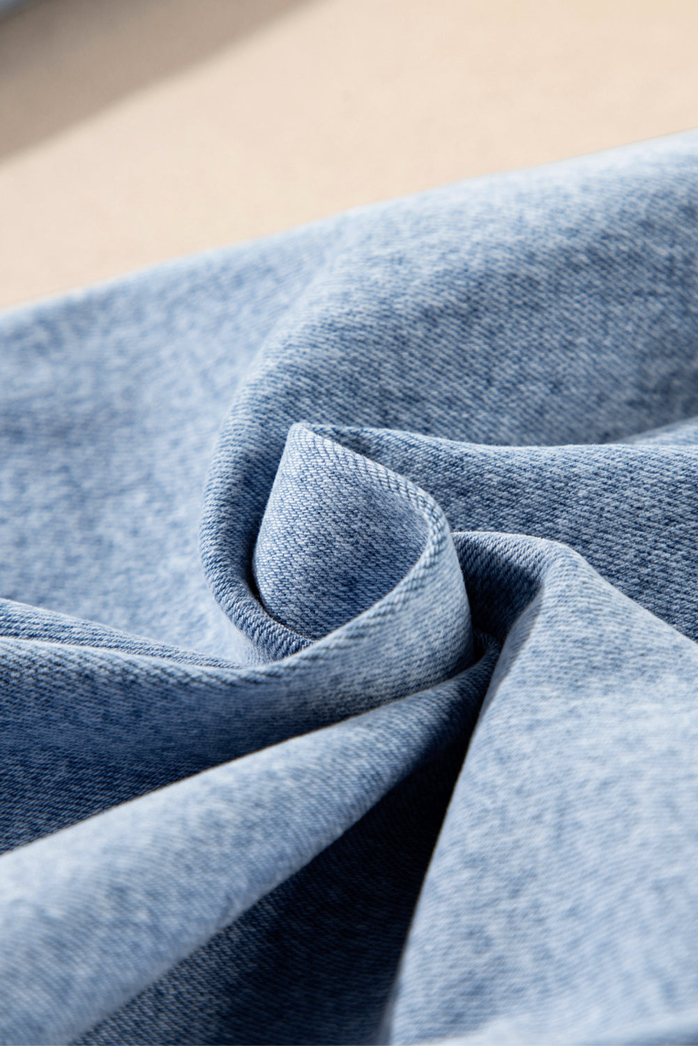 Patch Pocket Straight Leg Loose Jeans - eAura