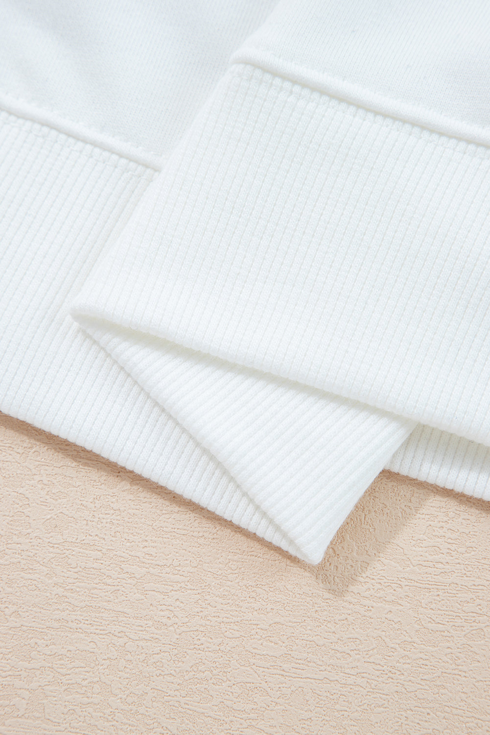 Striped Detail Drop Shoulder Oversized Sweatshirt
