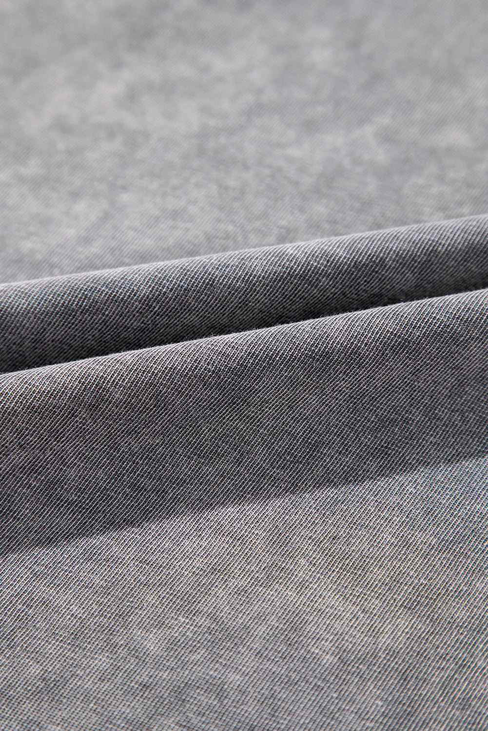 Philippine Grey Mineral Wash Half Sleeve Boyfriend Vintage T Shirt - eAura