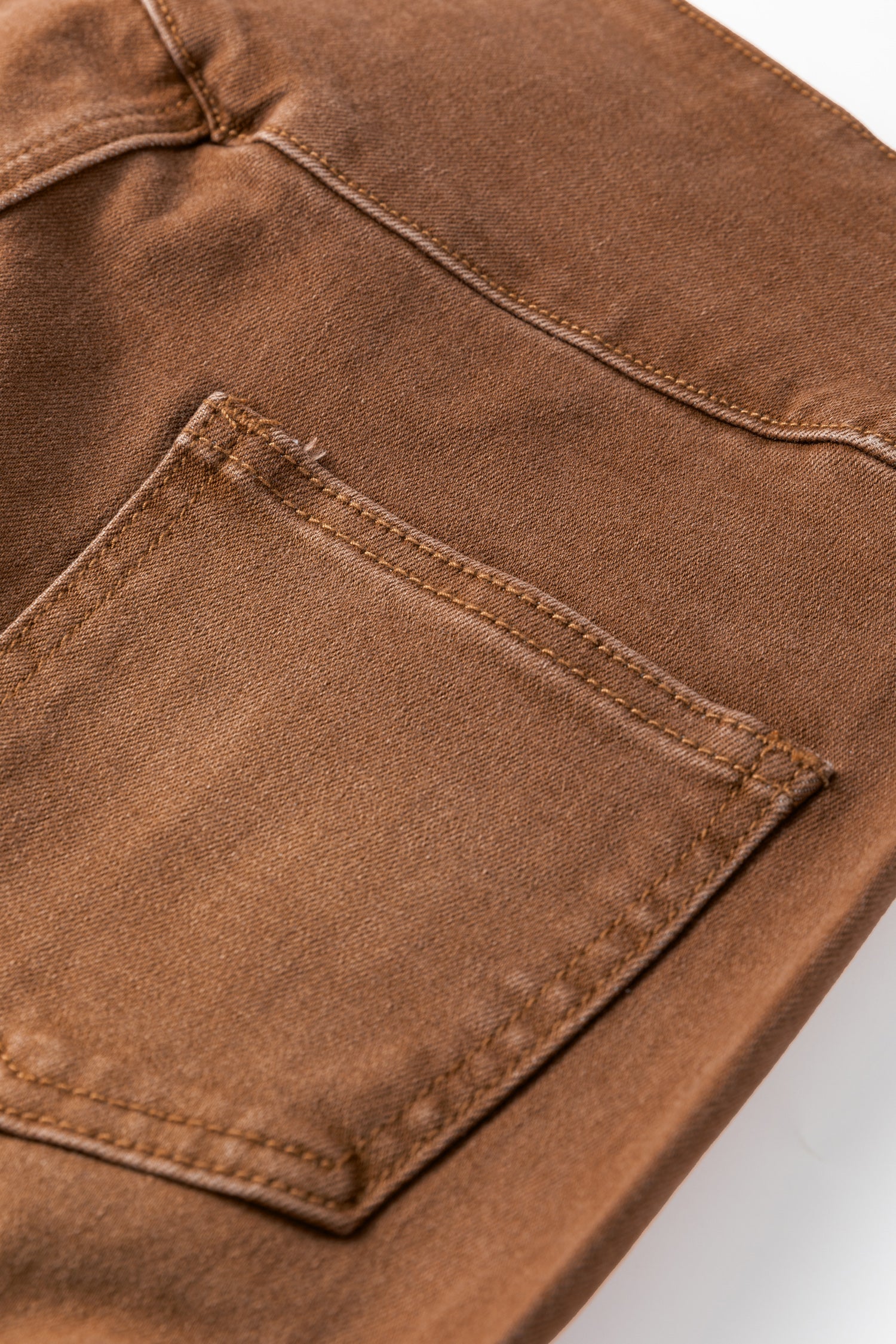 High Waist Button Fly Seamed Raw Hem Flare Jeans - Bottoms/Jeans/Flared&Bootcut