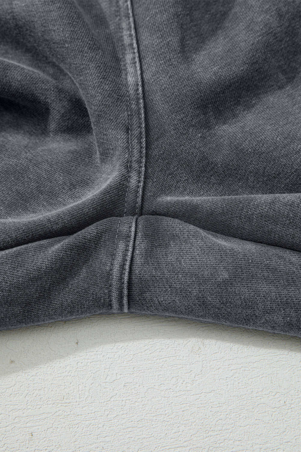 Mineral Wash Jogger Style High Waist Casual Pants - eAura