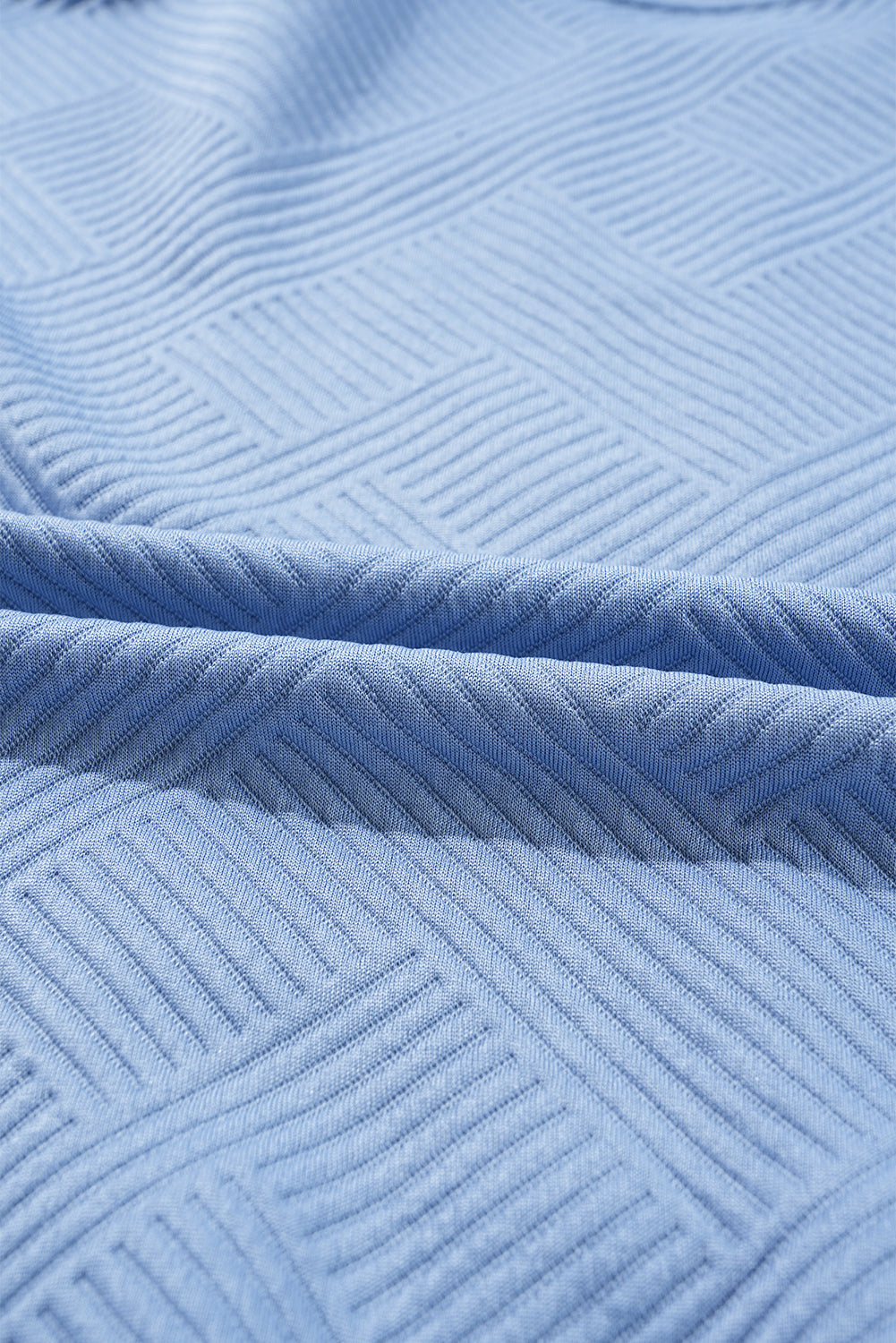 Myosotis Solid Textured Stand Neck Zipper Bomber Jacket - eAura