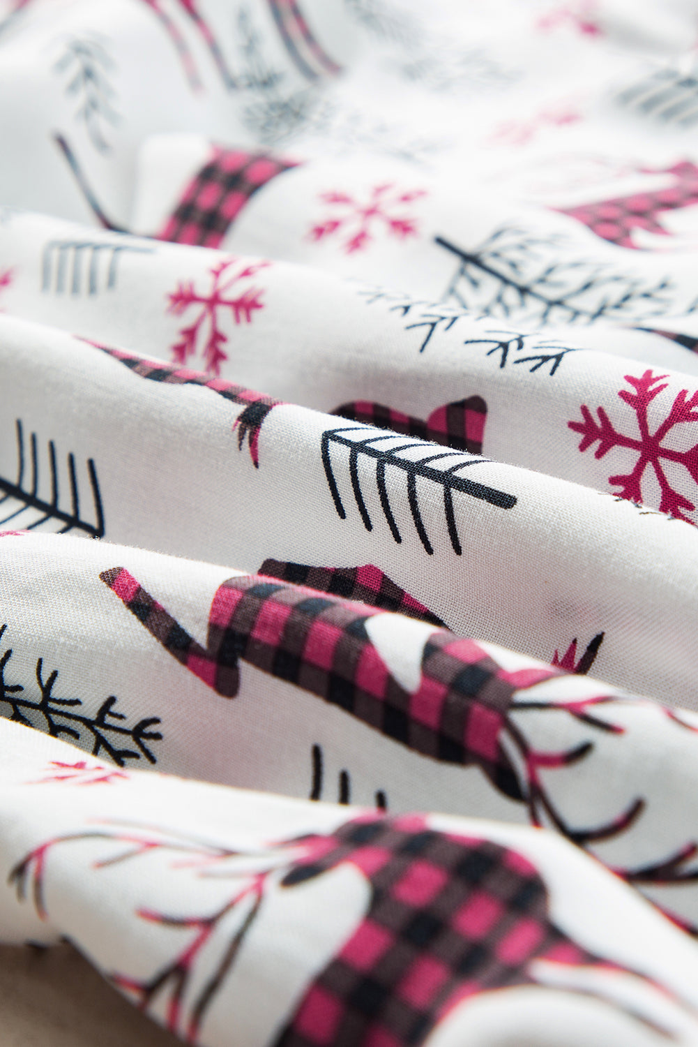 Christmas Print Shirt Pyjama Set eAura