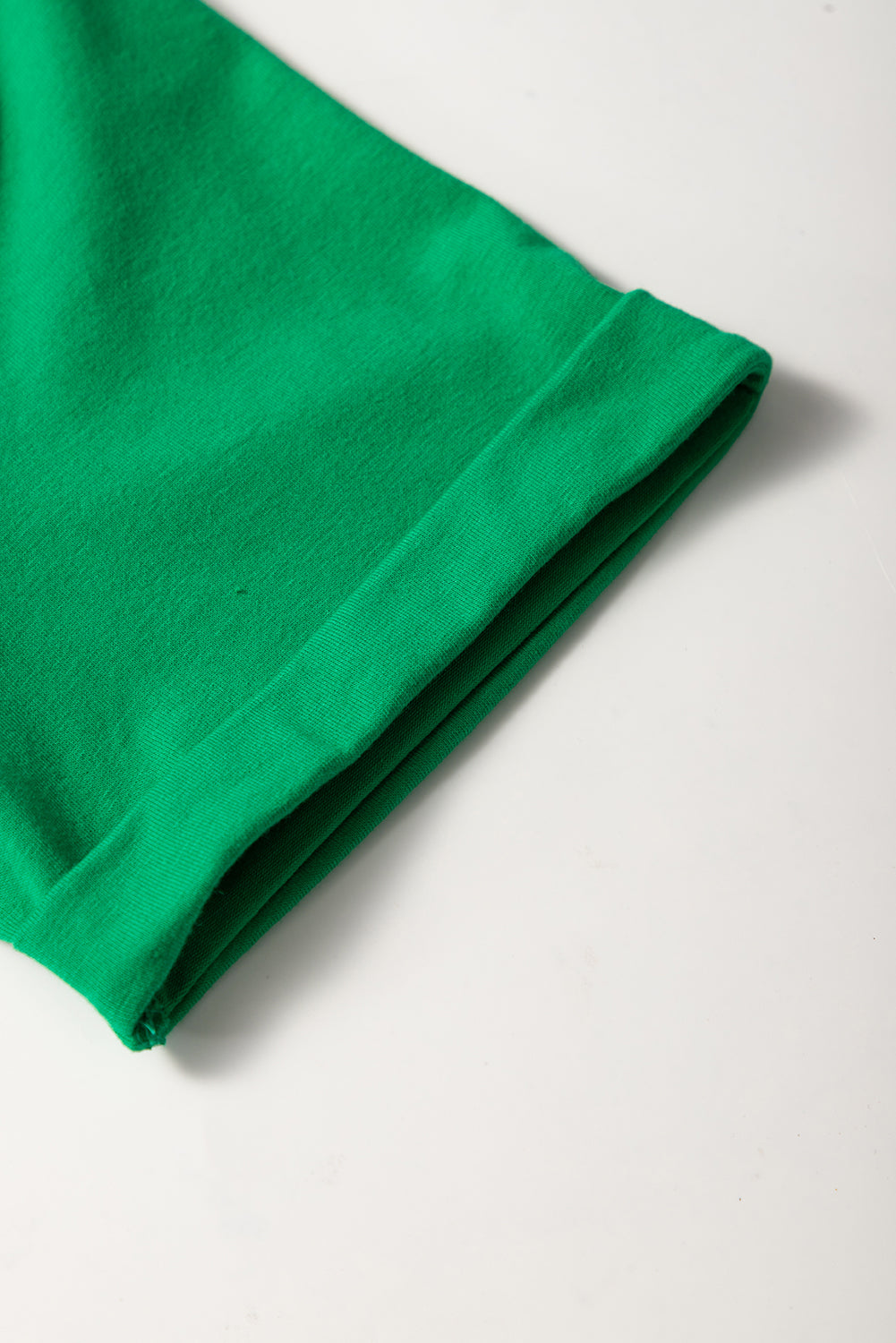 Casual Plain Crew Neck Tee T-Shirt