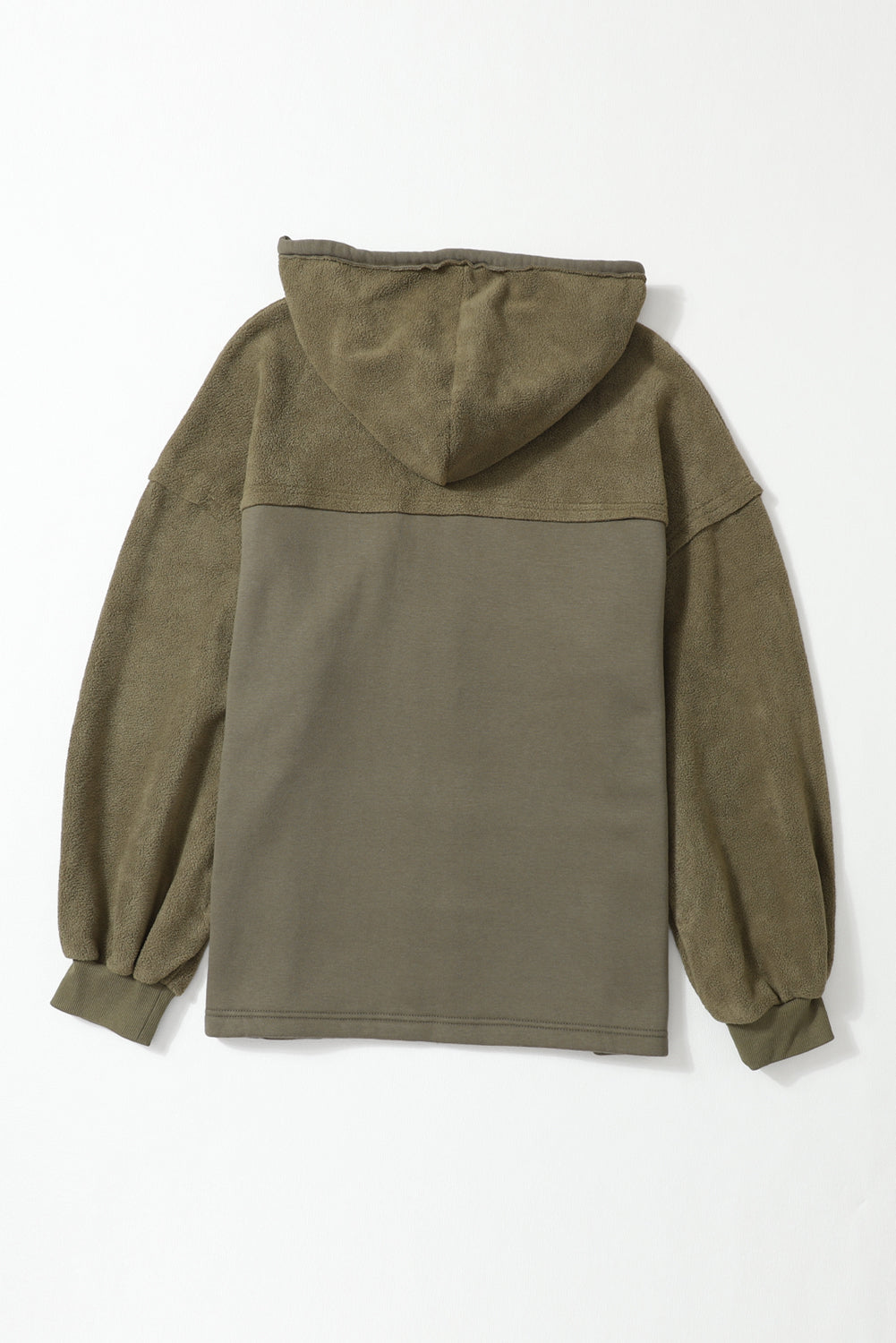 Flap Pocket Drawstring Hood Zip Up Jacket Beagle Boutique Fashion Outlet