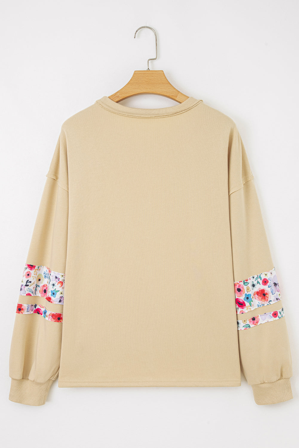 Floral Oversize Pullover Sweatshirt - eAura