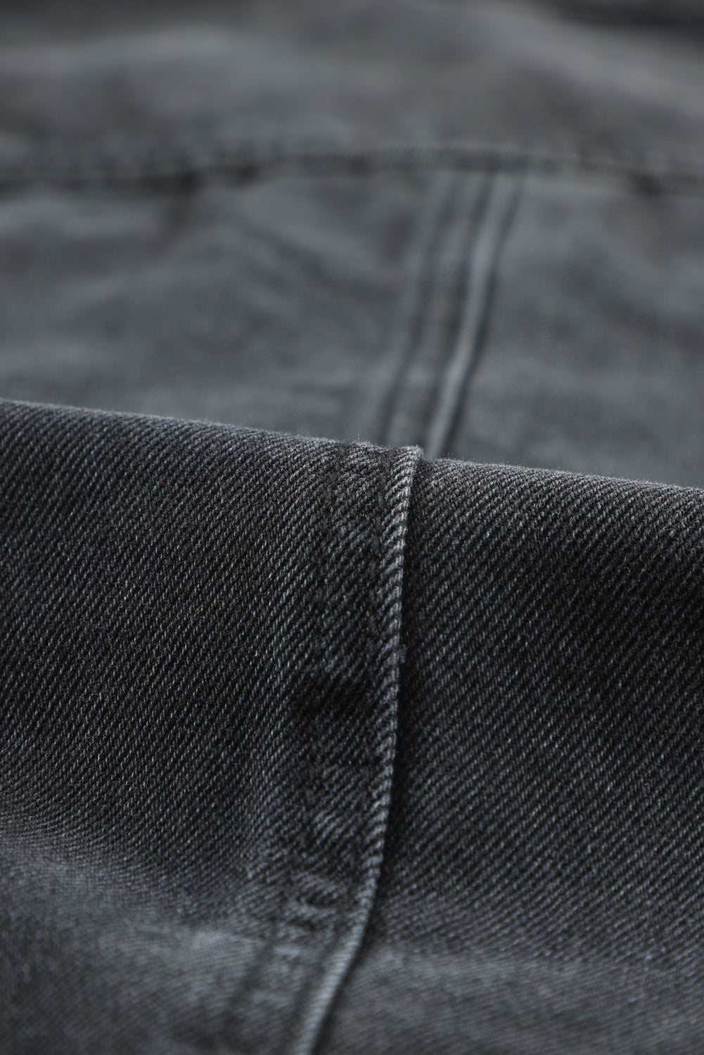 Black Ripped Denim Jacket Beagle Boutique Fashion Outlet