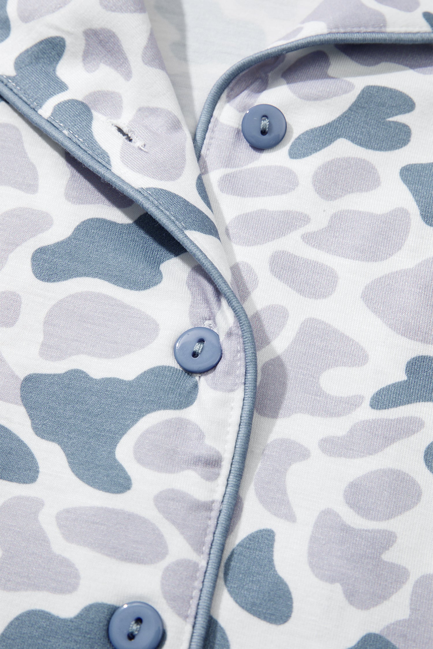 Polka Dot Lapel Shirt & Drawstring Shorts Pyjama Set – Beige