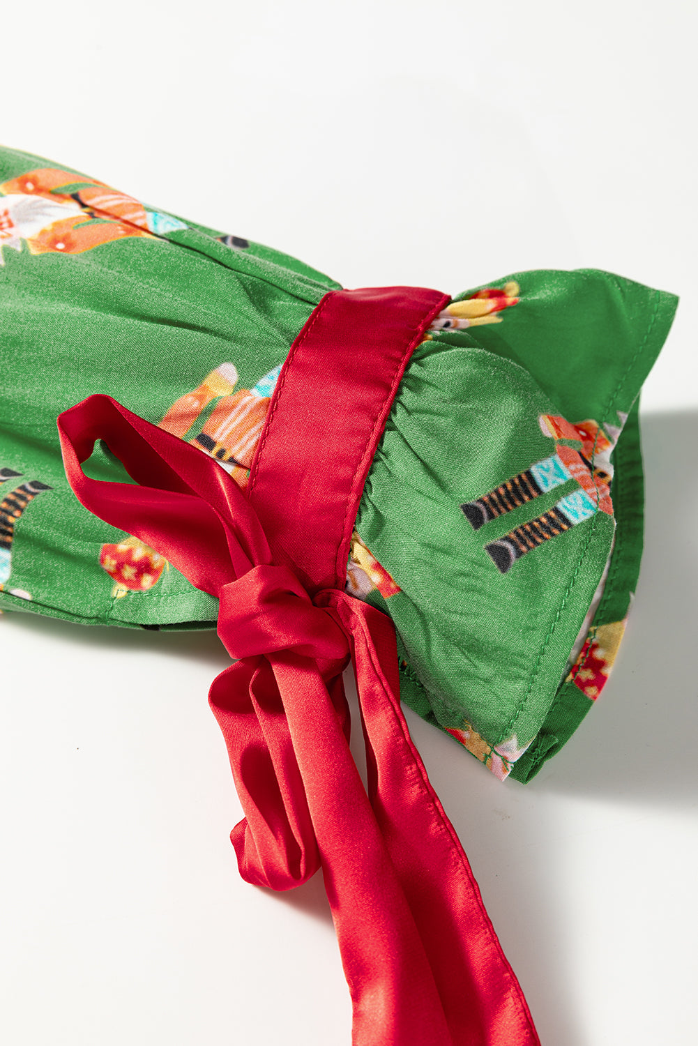 Christmas Candy Bow Knot Pyjama Shorts Set - eAura