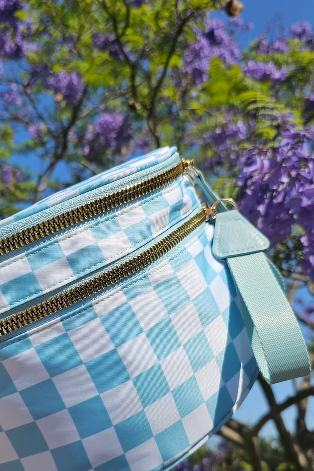 Print Wide Strap Large Crossbody Bag