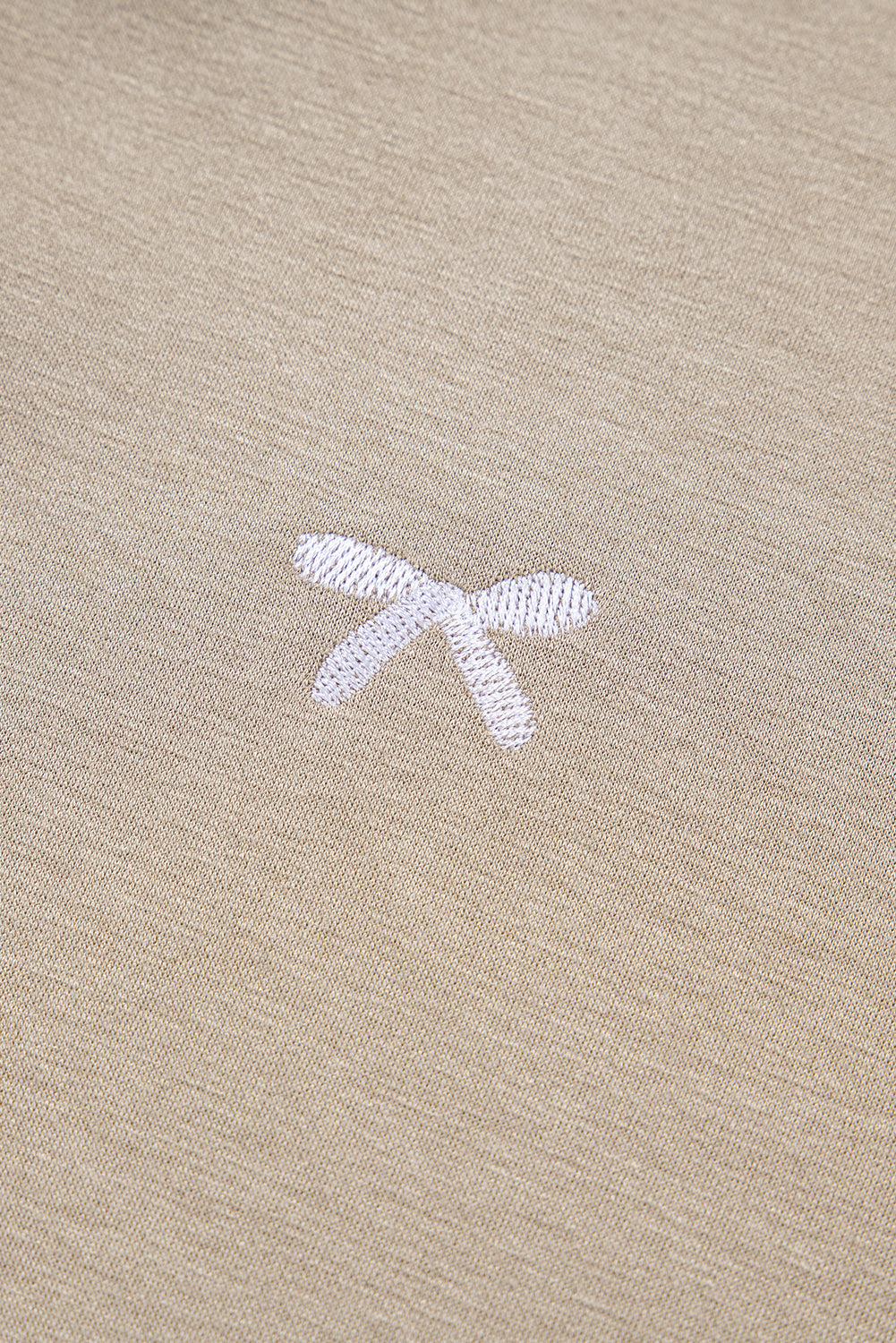 Goat Contrast Bow Embroidered Zip Up Jacket Hoodie Dear-Lover Dropshipping