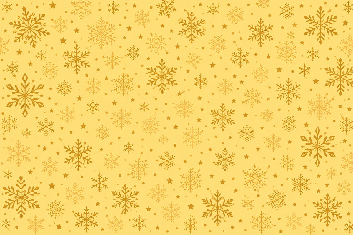 Christmas Header – Denser Snowflakes Top Centre