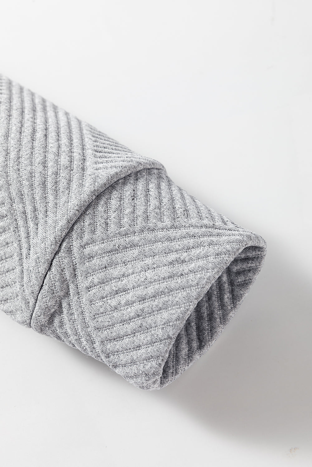 Textured Long Sleeve Shift Dress - Dresses/Mini Dresses