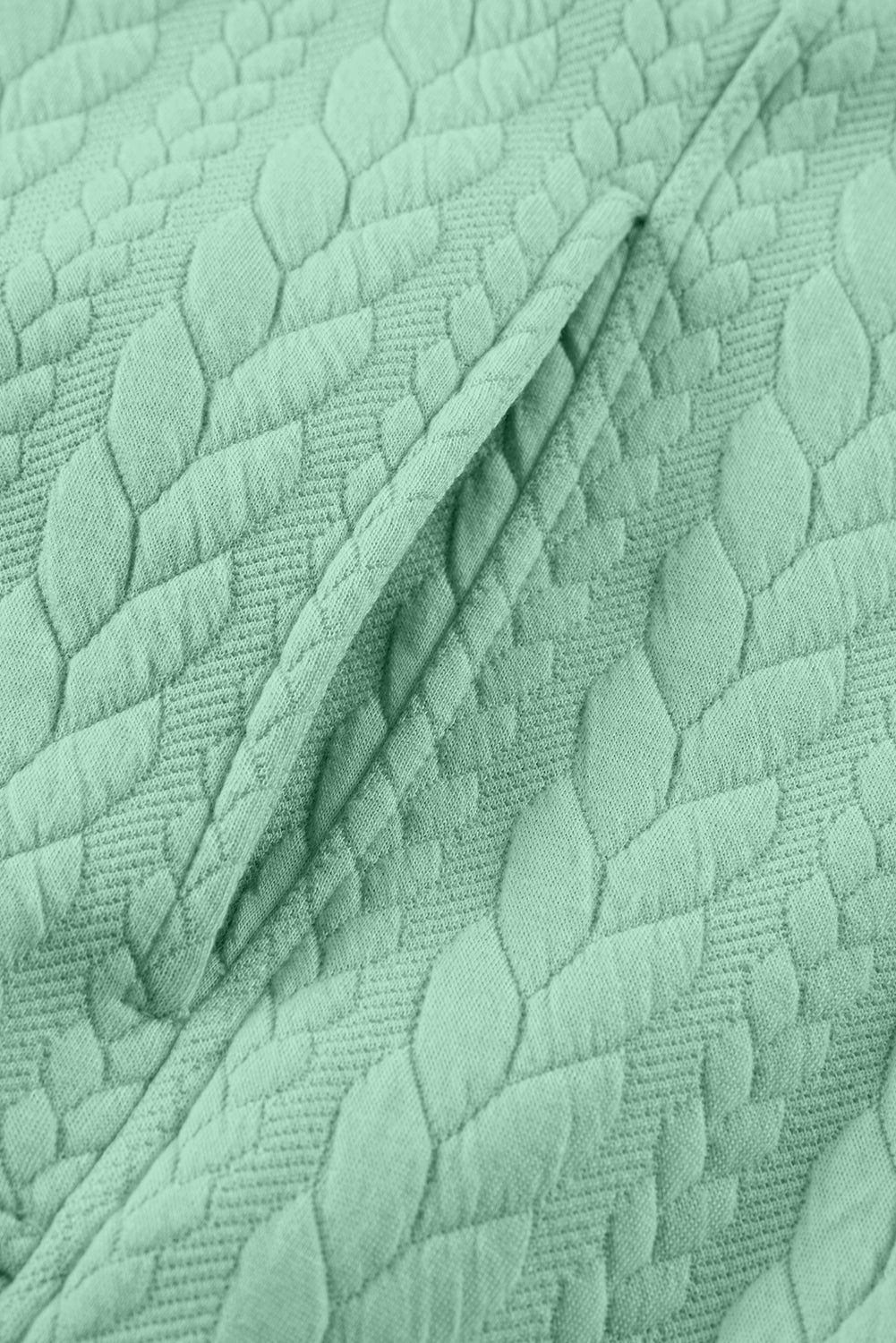 Cable Textured Baggy Hoodie - Tops/Sweatshirts & Hoodies