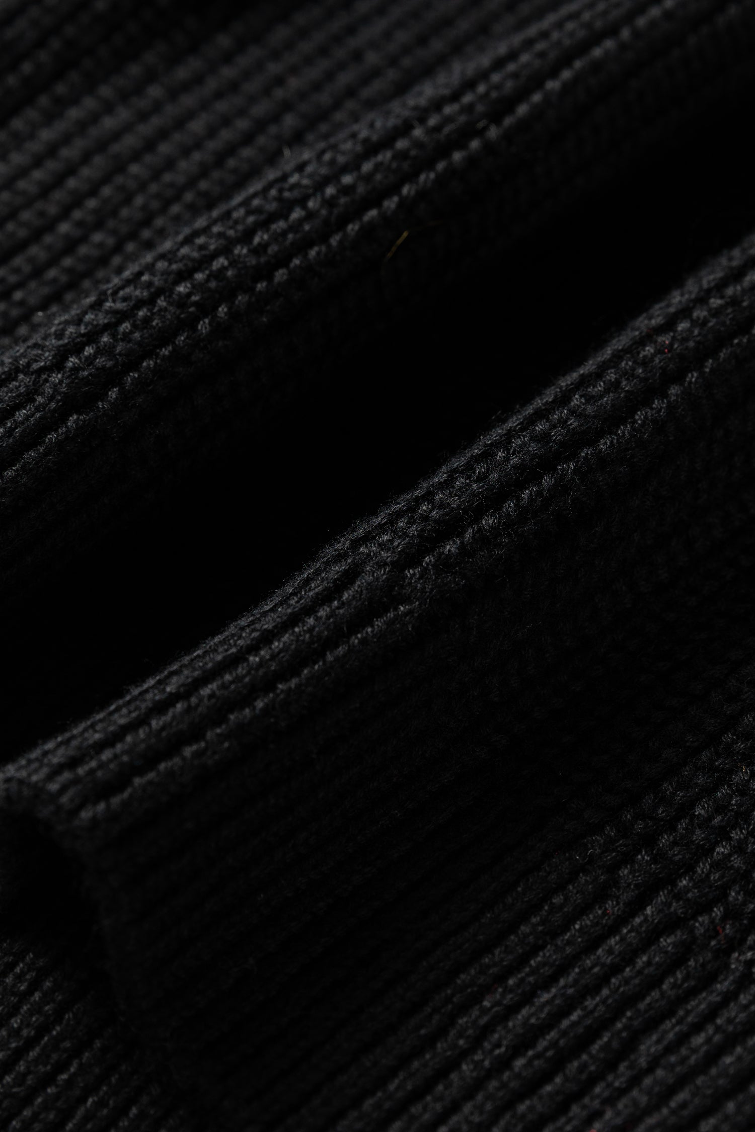 Black Contrast Striped Trim V Neck Drop Shoulder Sweater - Sweaters & Cardigans/Sweaters