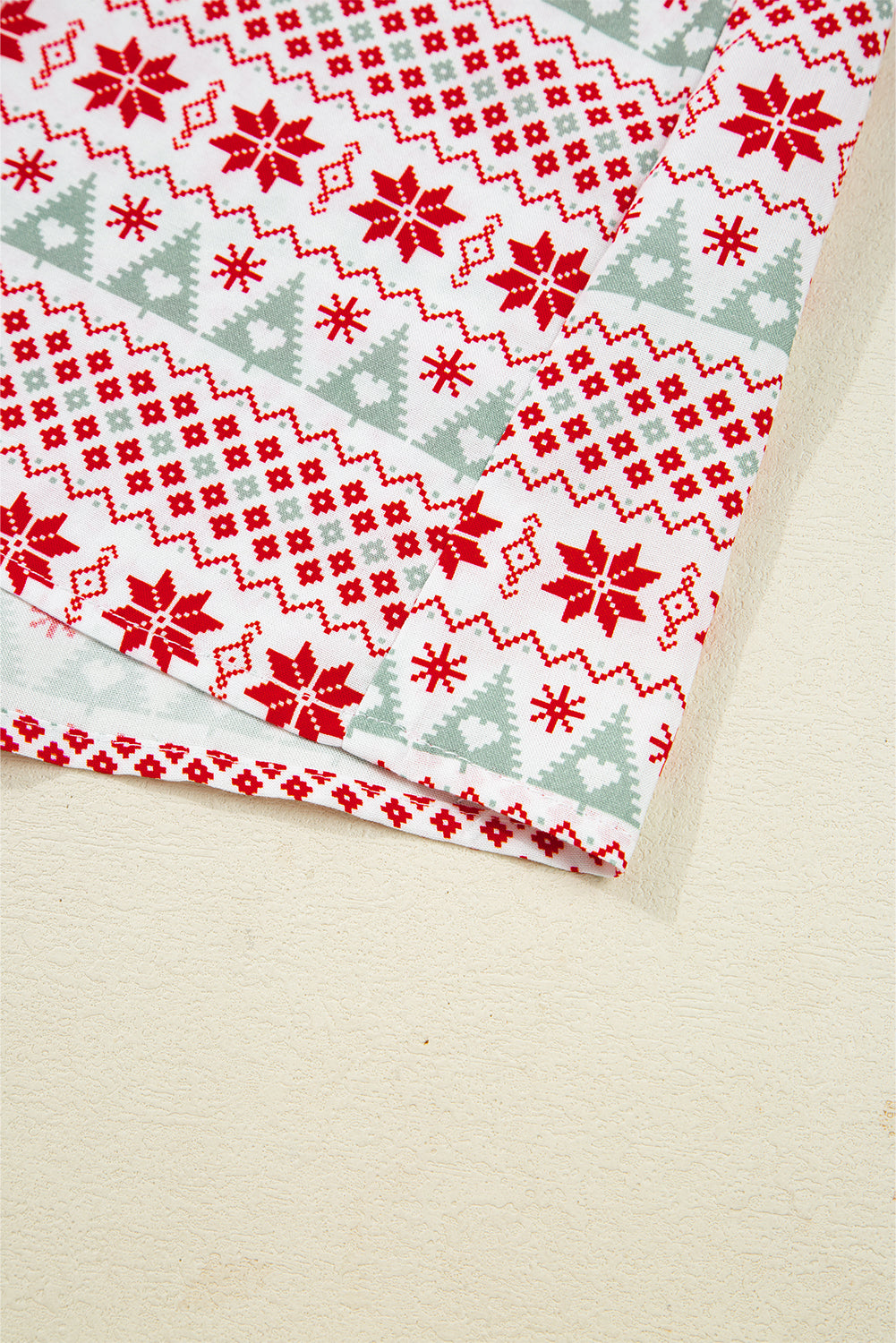 Christmas Print Shirt Pyjama Set - eAura