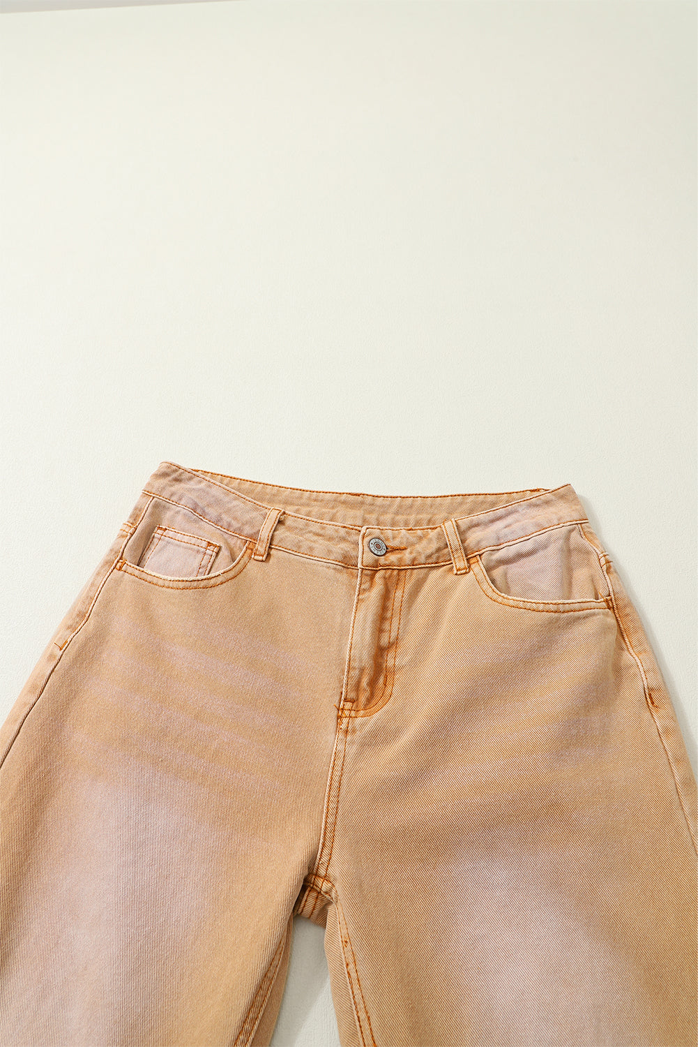 Black Distressed Hollow-out High Waist Cropped Flare Jeans Beagle Boutique Fashion Outlet